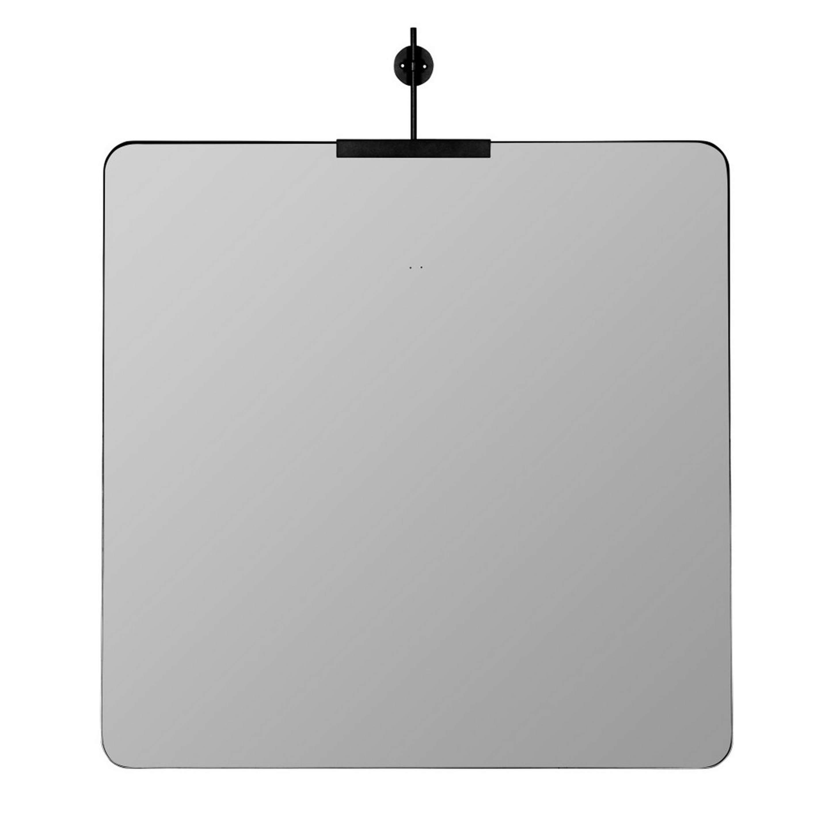 A Minimalist Diem Mirror - Square with Black color