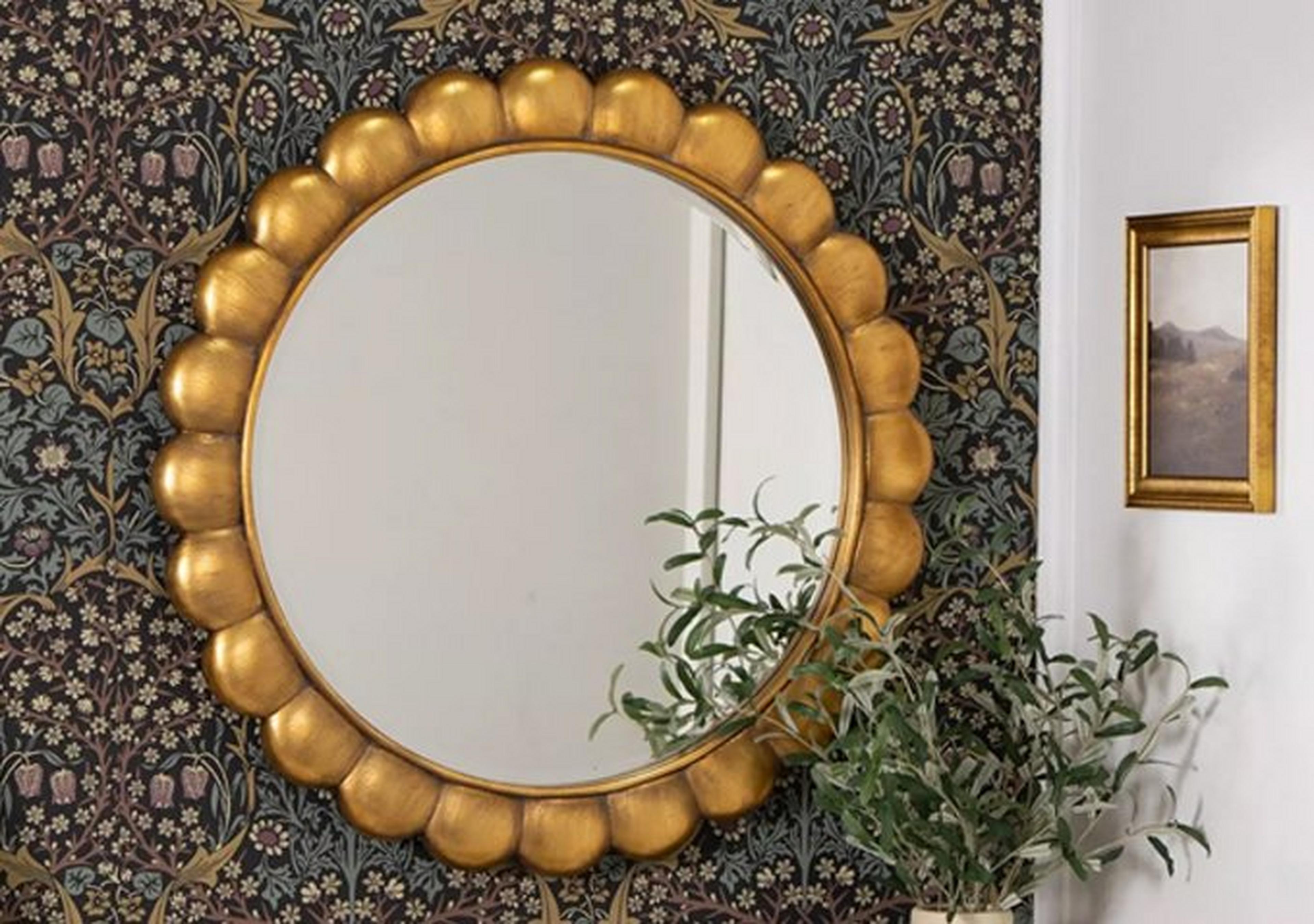 Gold Reinsfield Mirror