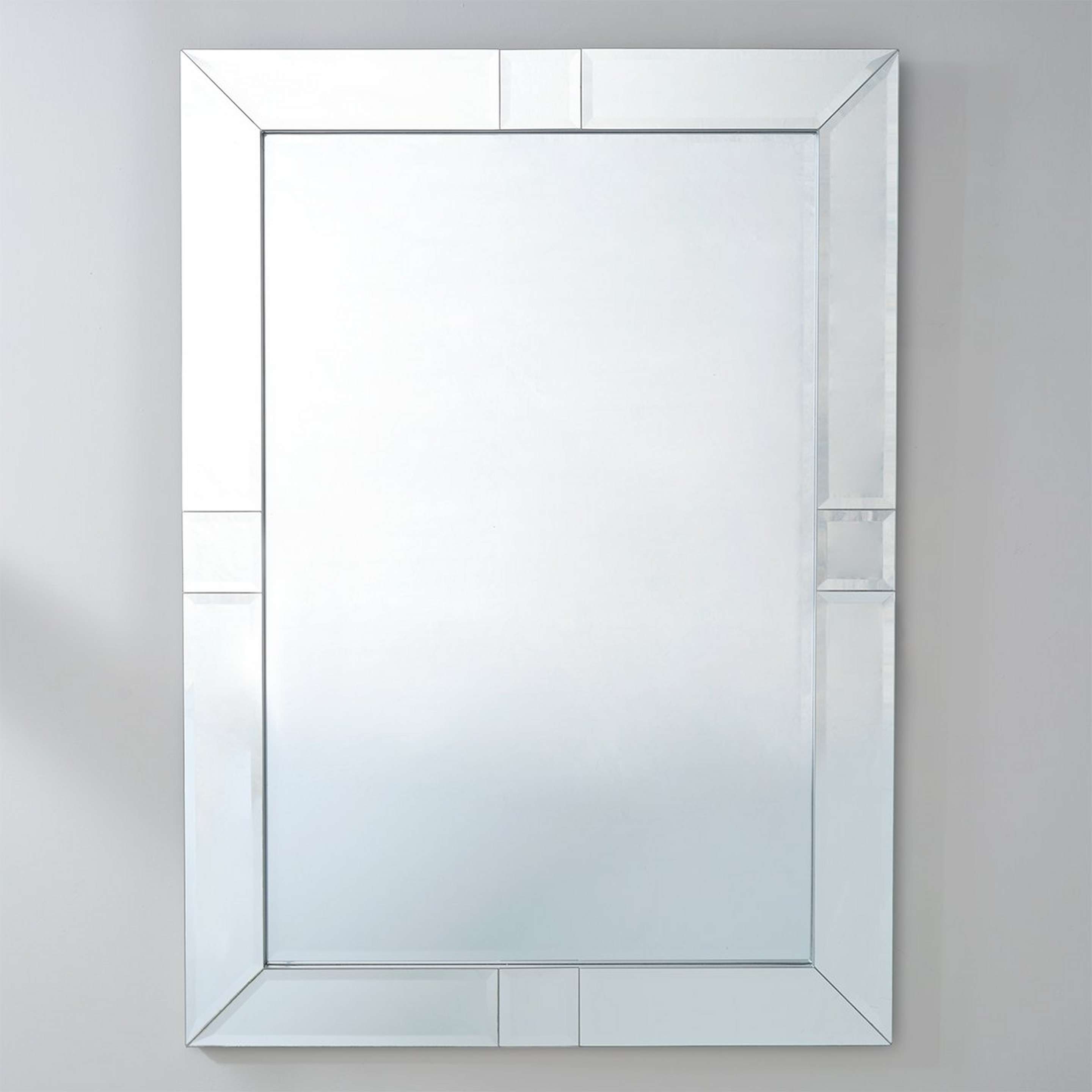 A Fonda Mirror with Silver color