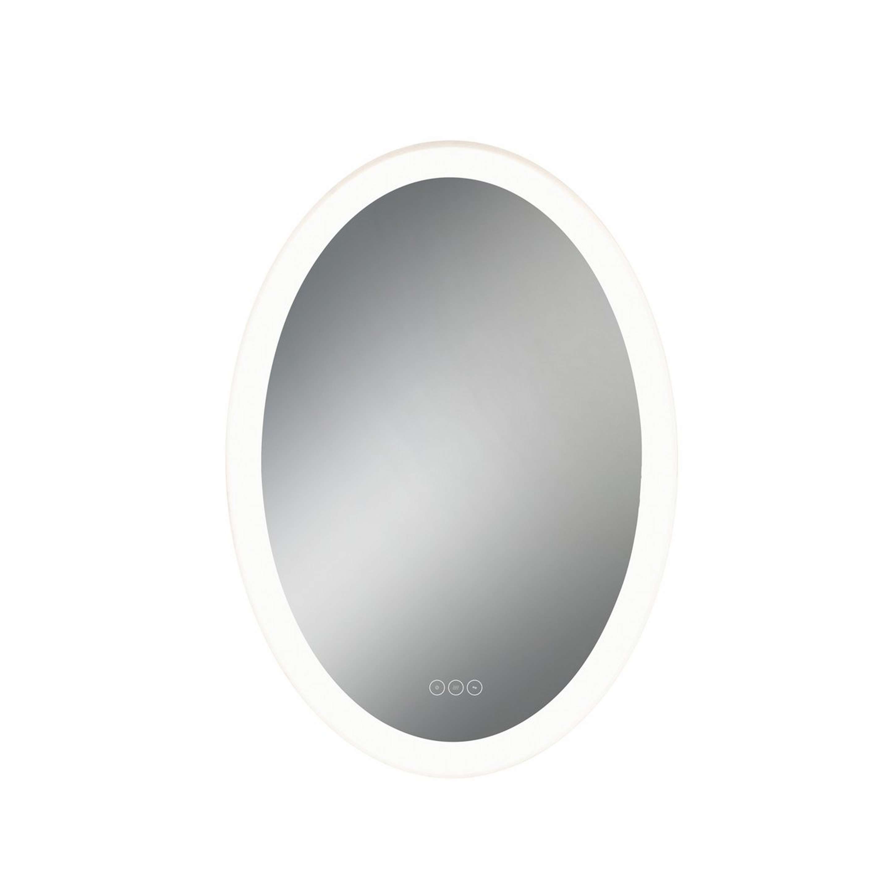 A Thalia LED Mirror - 25x35 Oval with Frosted color
