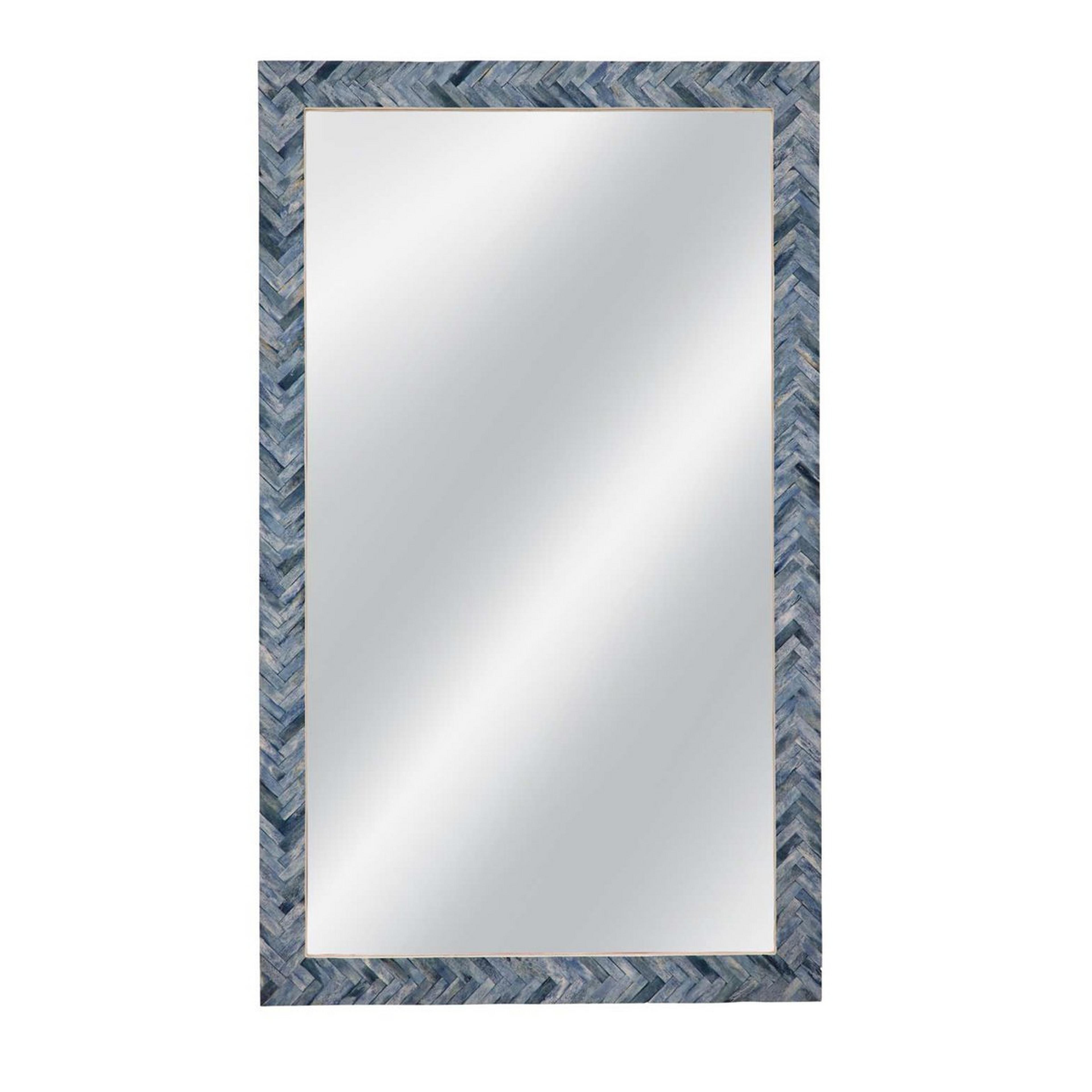 A Langdon Mirror with Blue color