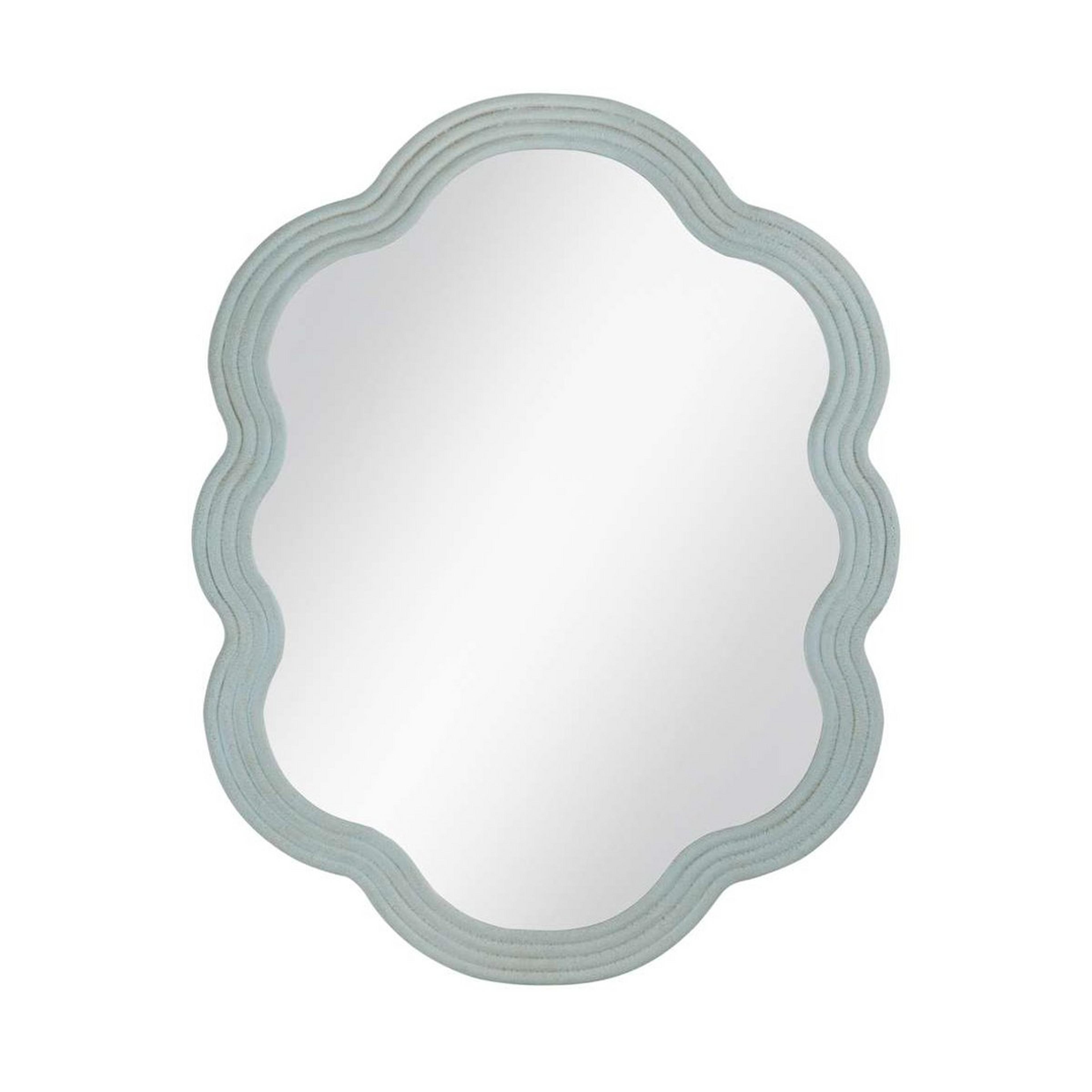 A Catlett Mirror with Blue color