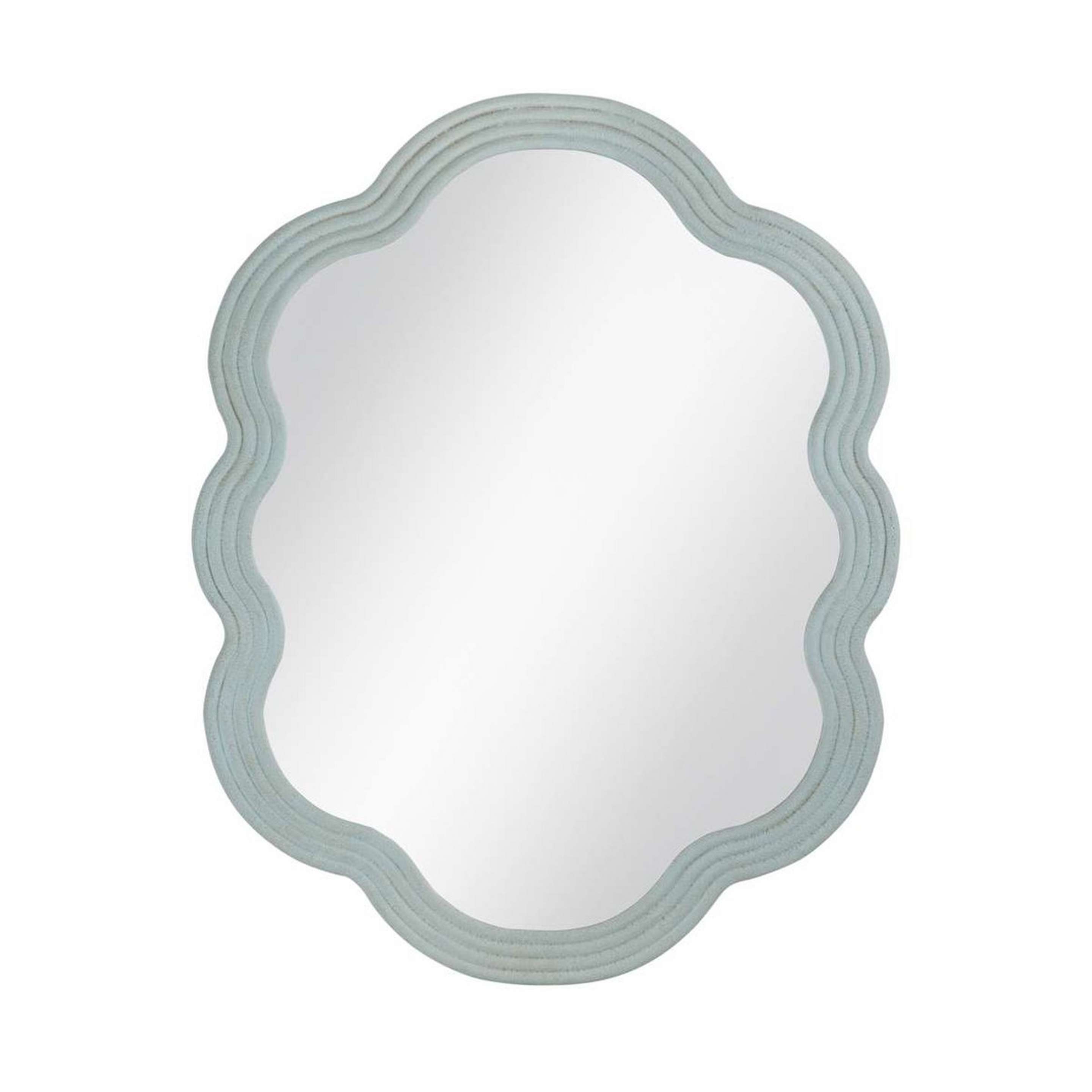 A Catlett Mirror with Blue color