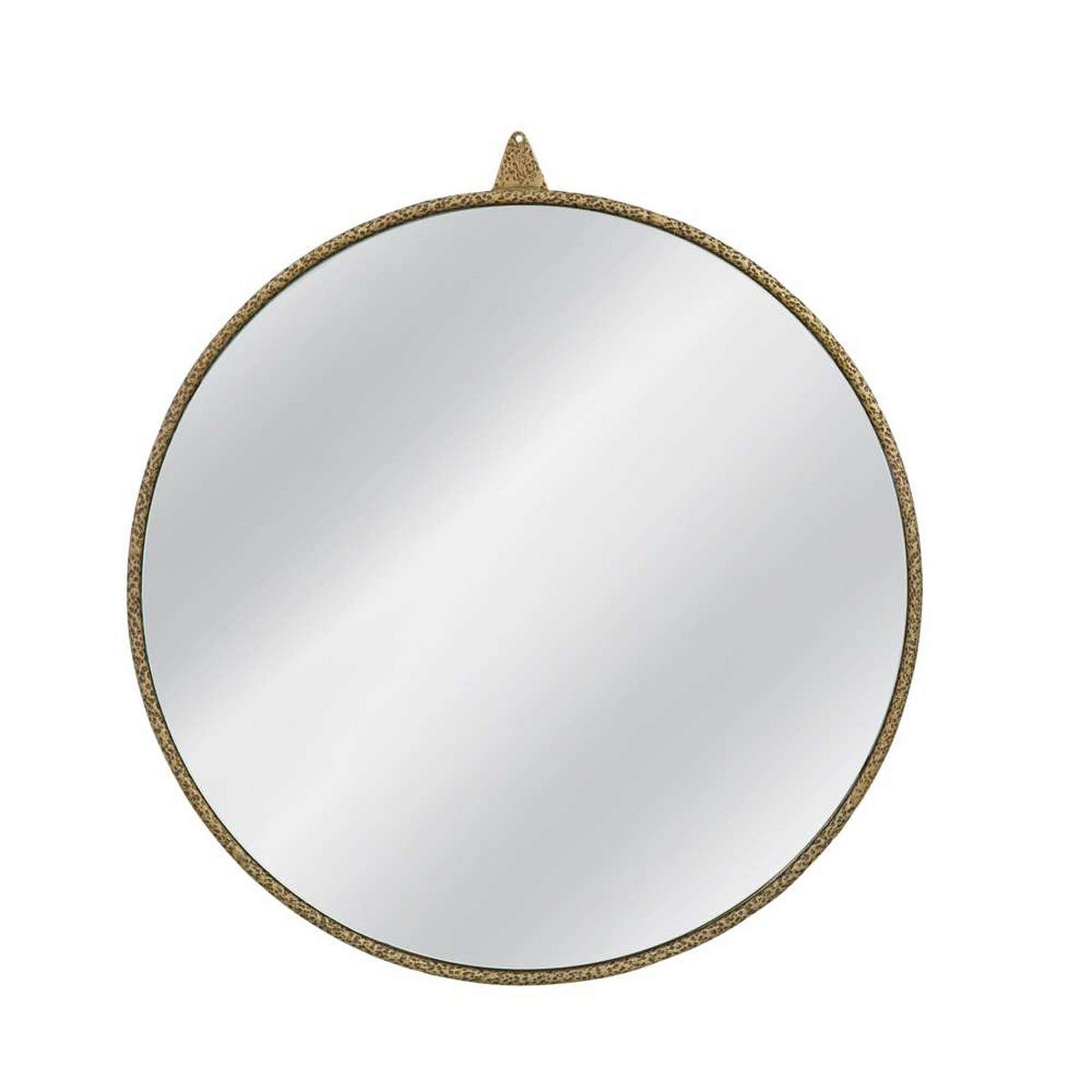A Lenore Mirror with Antique Gold color