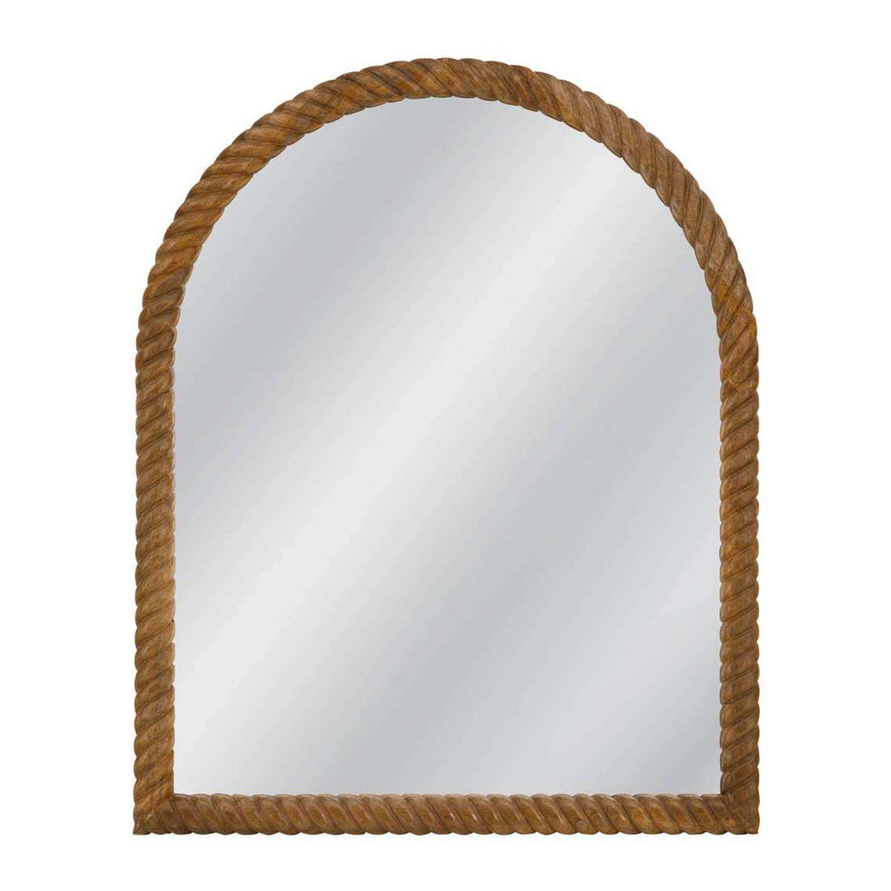 A Mobray Mirror with Natural Wood color