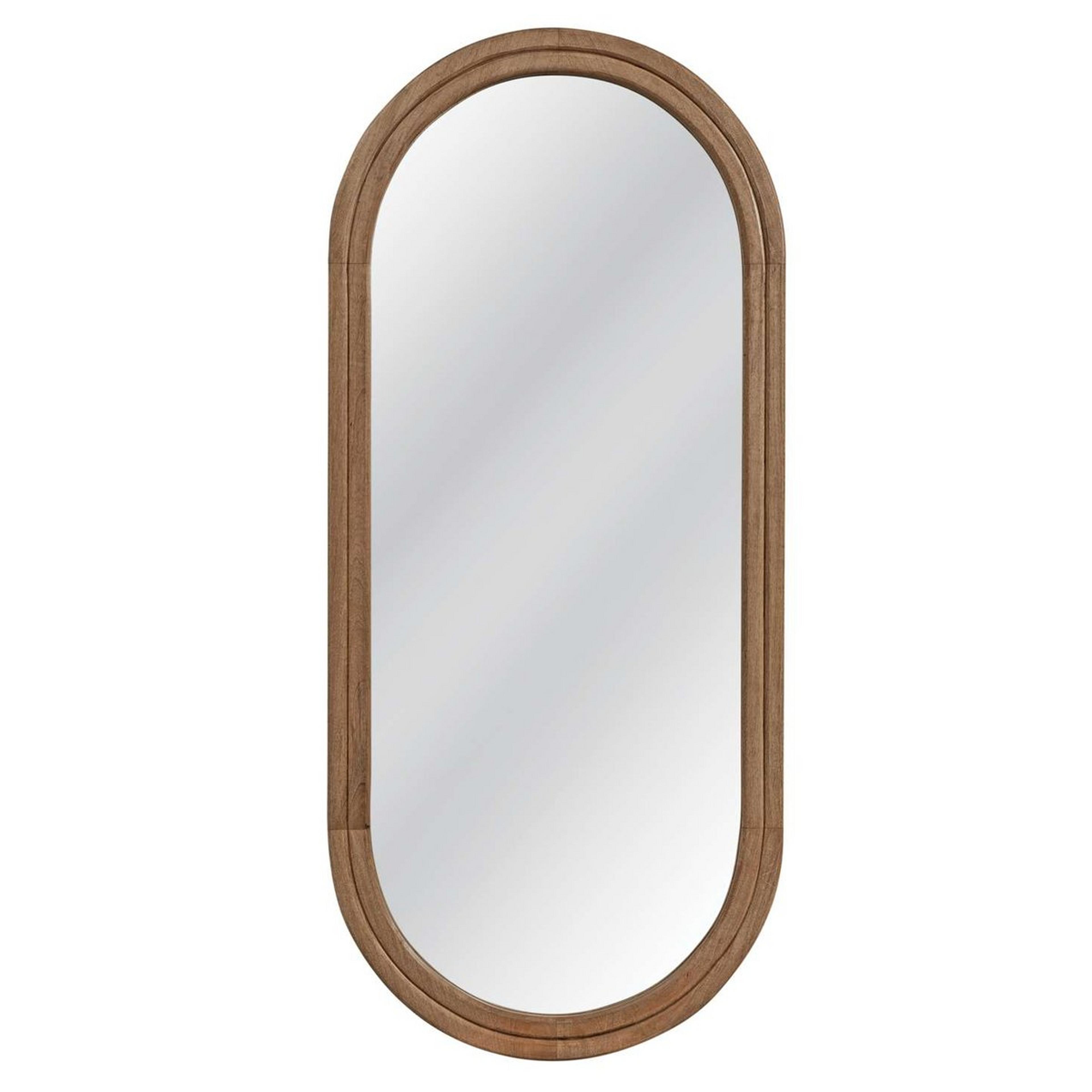 A Barclay Mirror with Natural Wood color