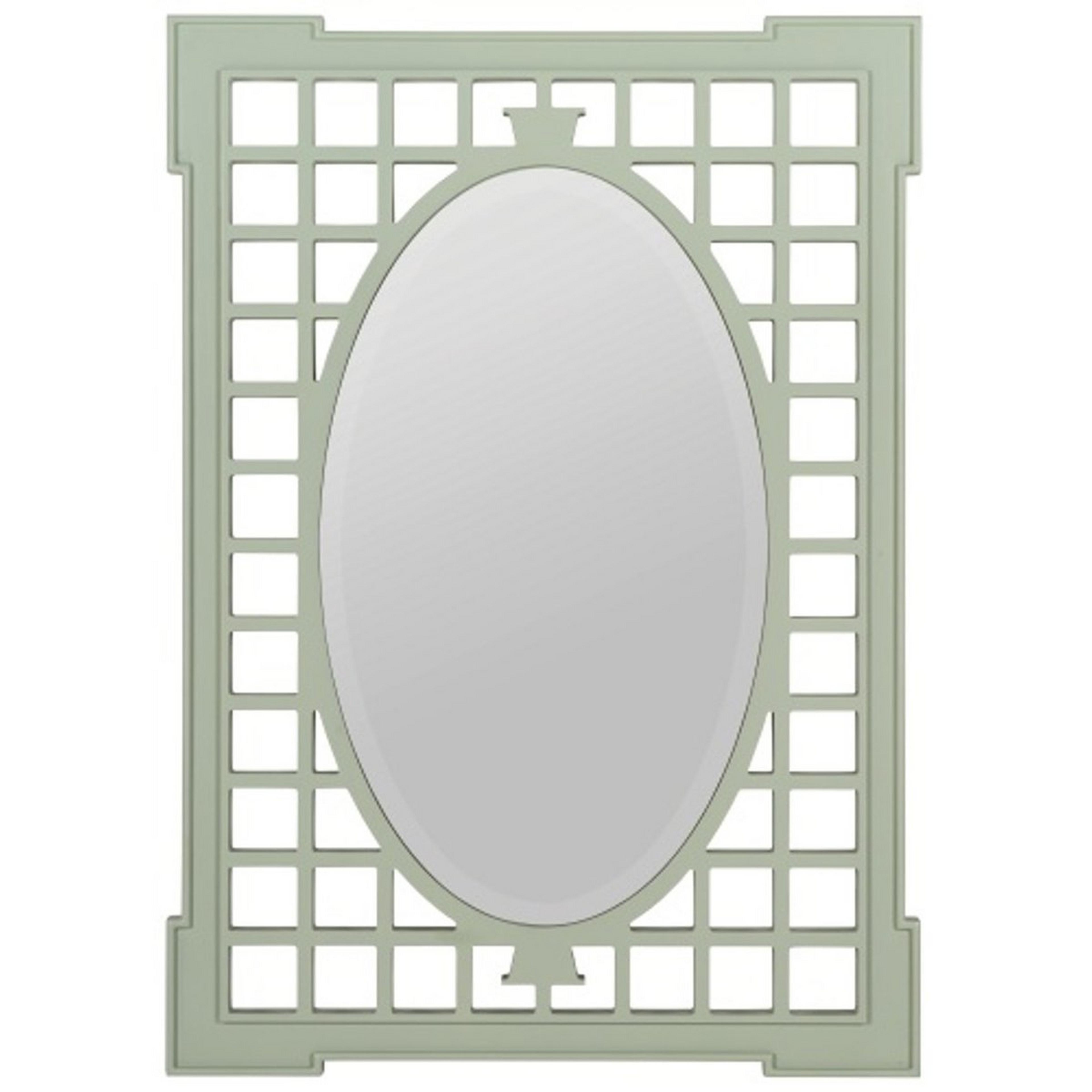 A Merriweather Mirror with Sage color