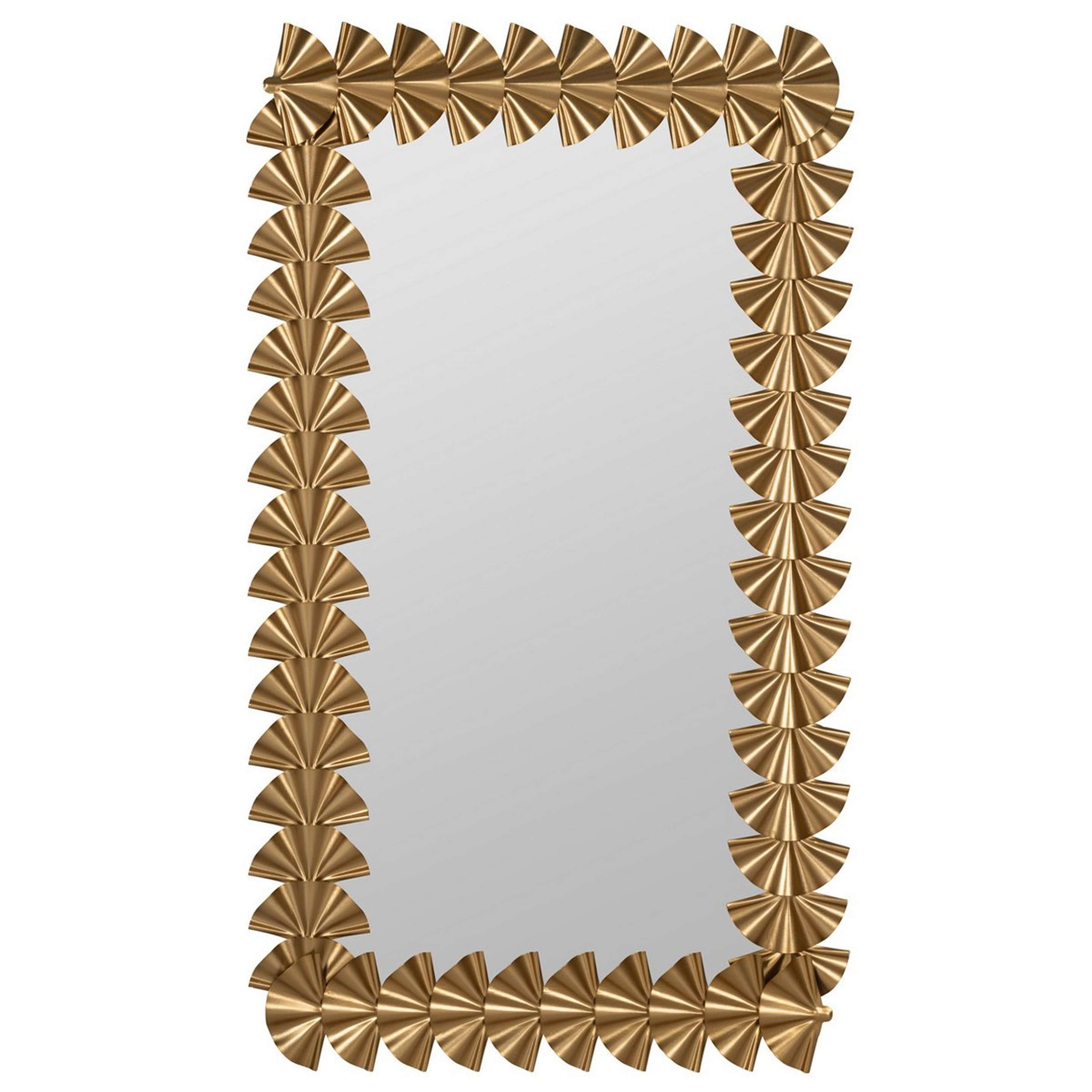 A Madinah Mirror with Gold color