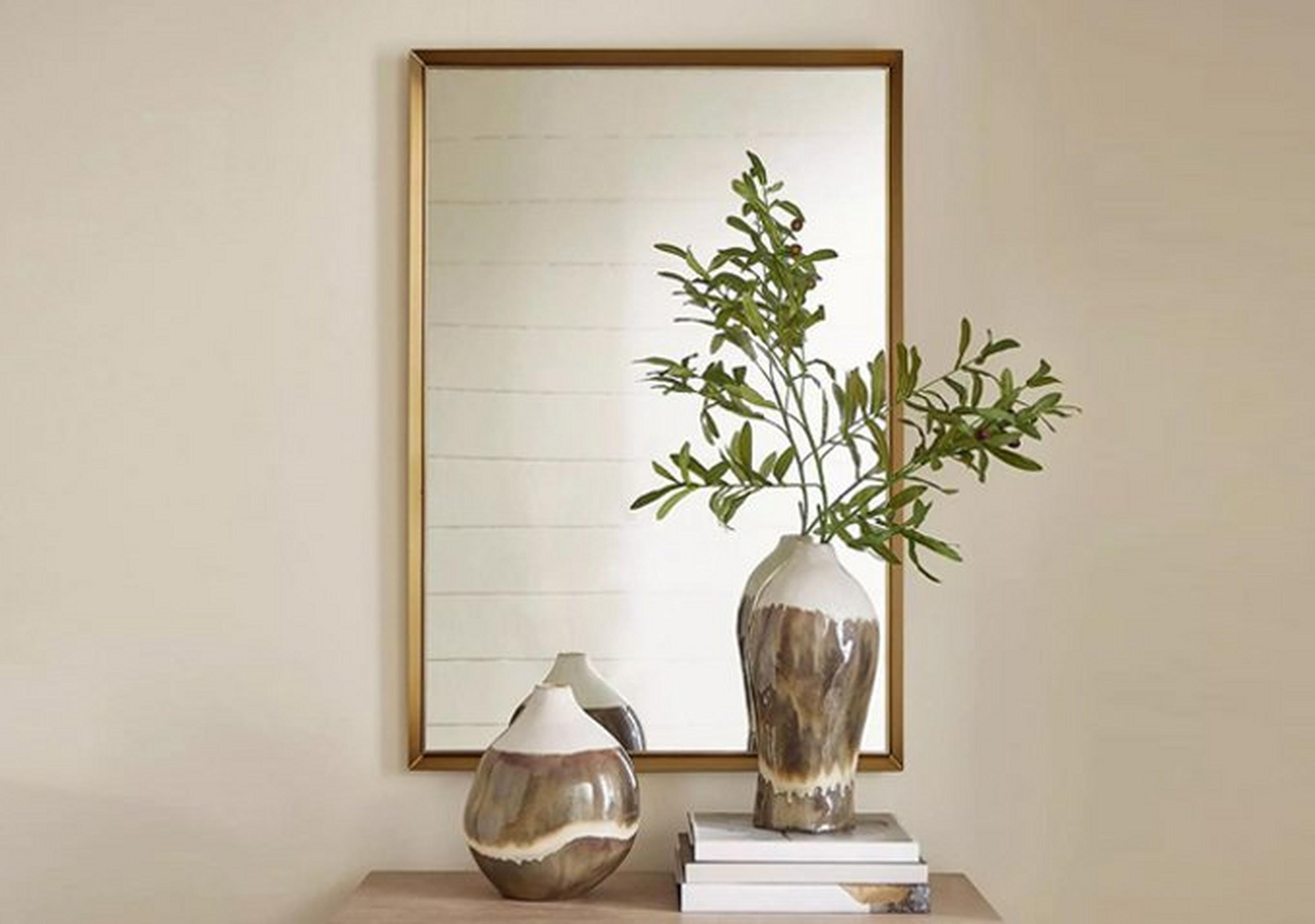 Brushed Brass Caleb Mirror