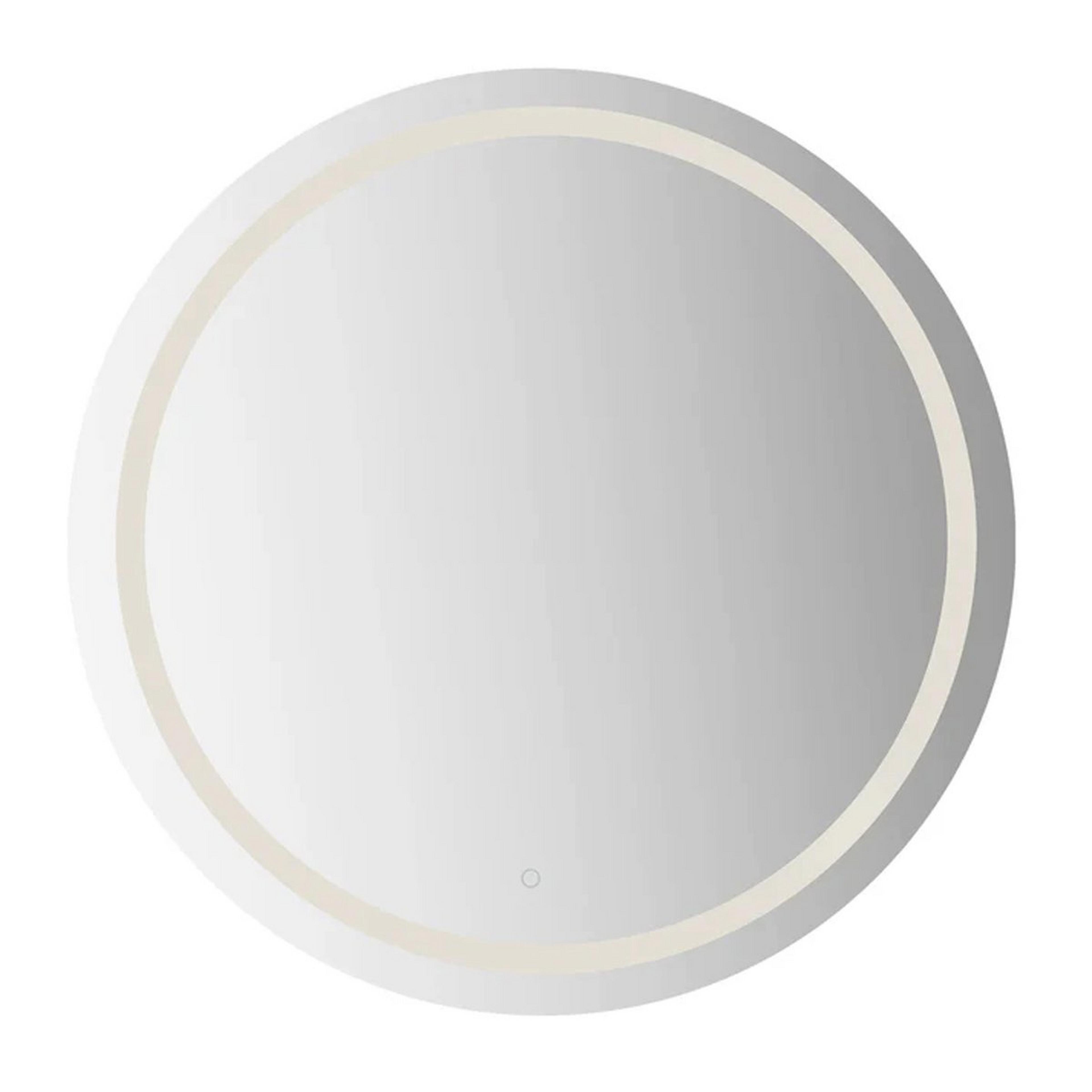 A Nephele LED Vanity Mirror - 40" Round with White color