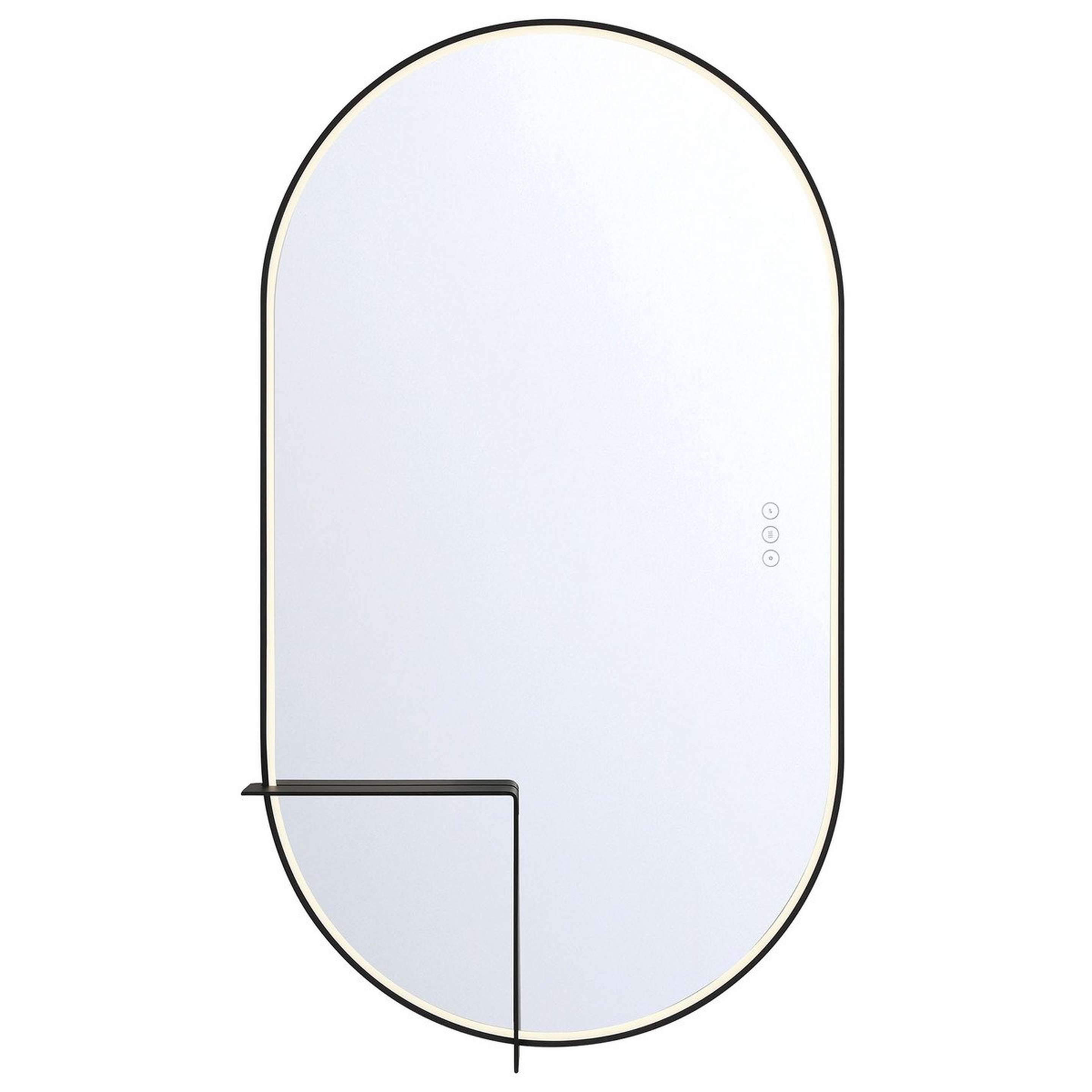 A Calliope LED Mirror - 24x42 with Black color