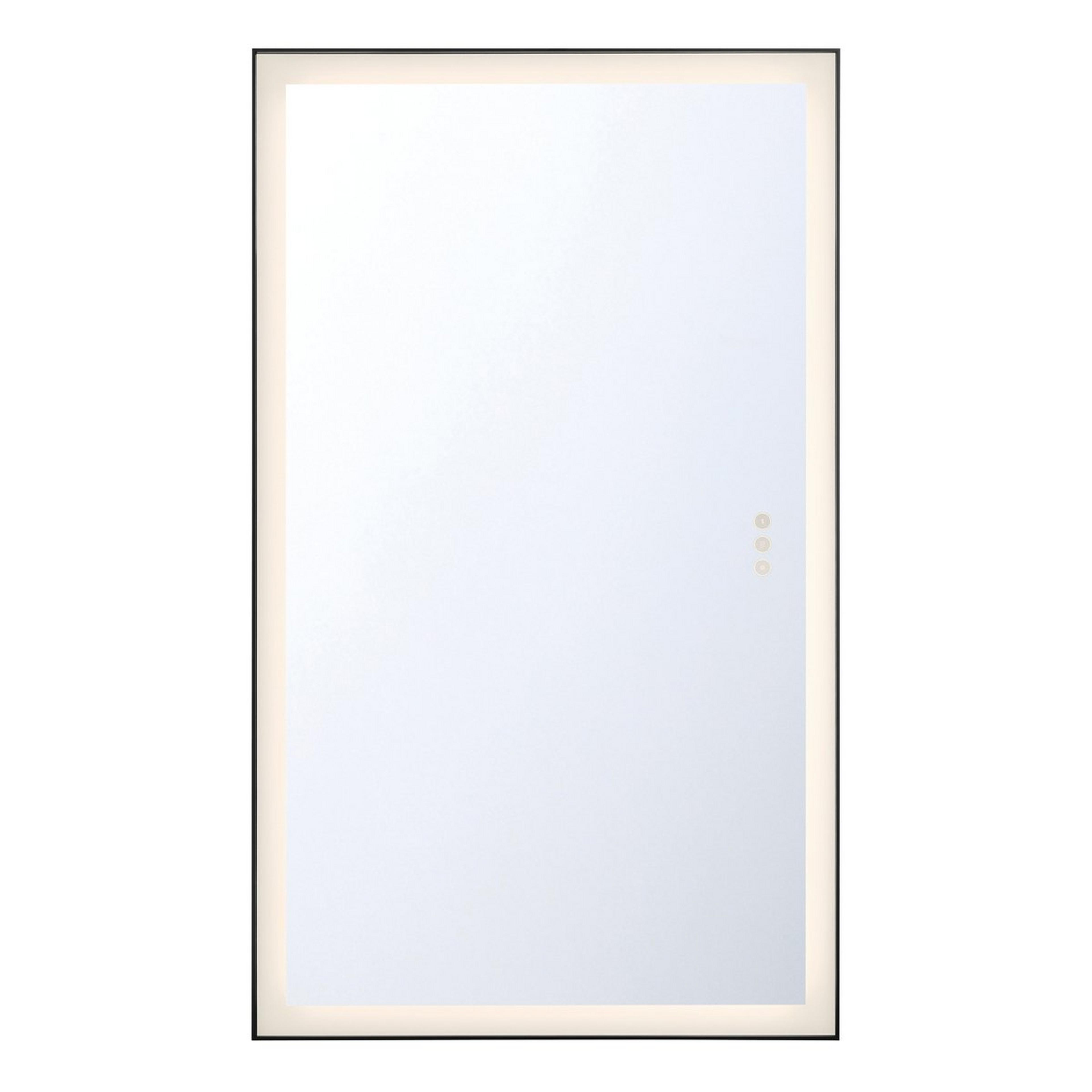 A Eurydice LED Mirror - 32x54 with Black color