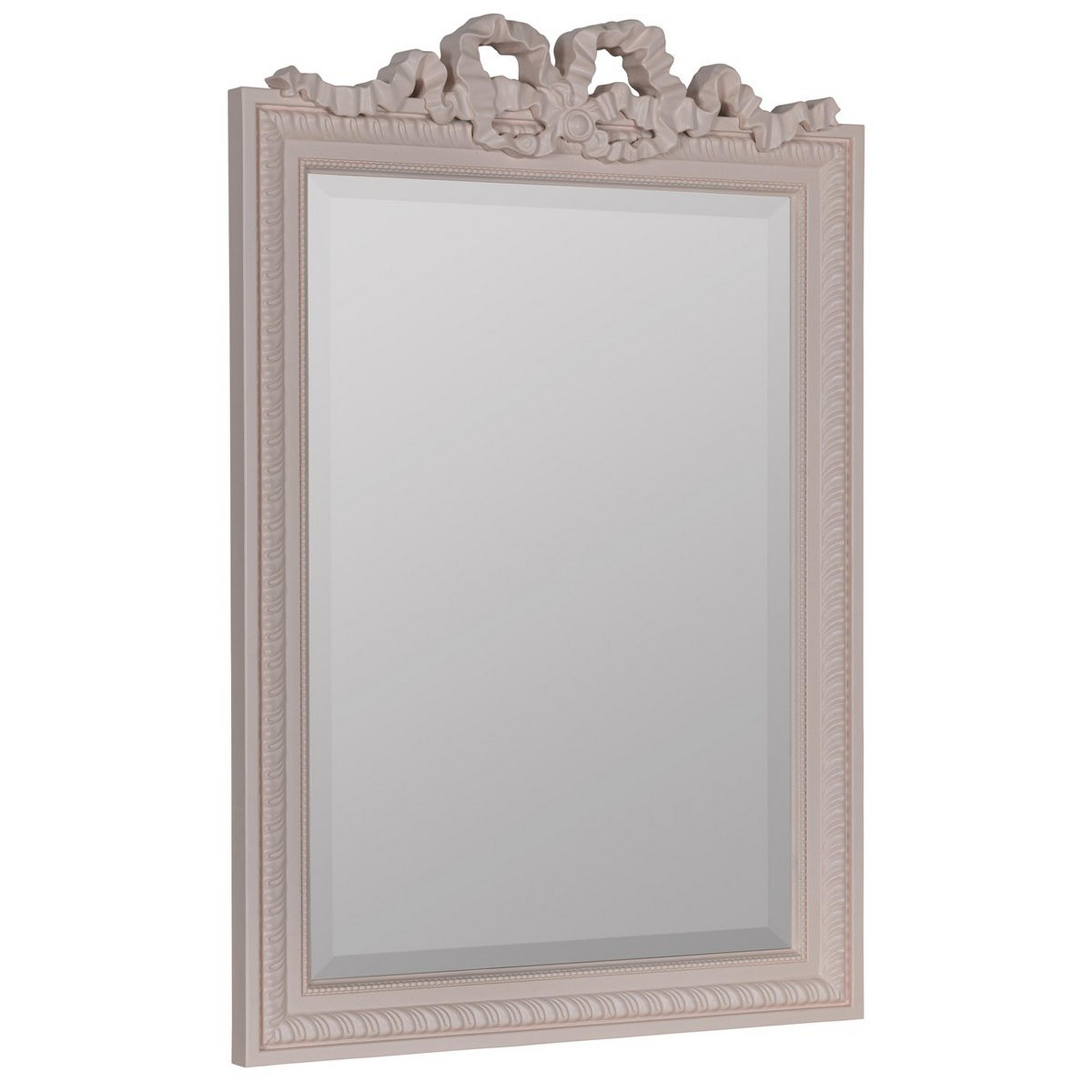 A Christabel Mirror with Pink color