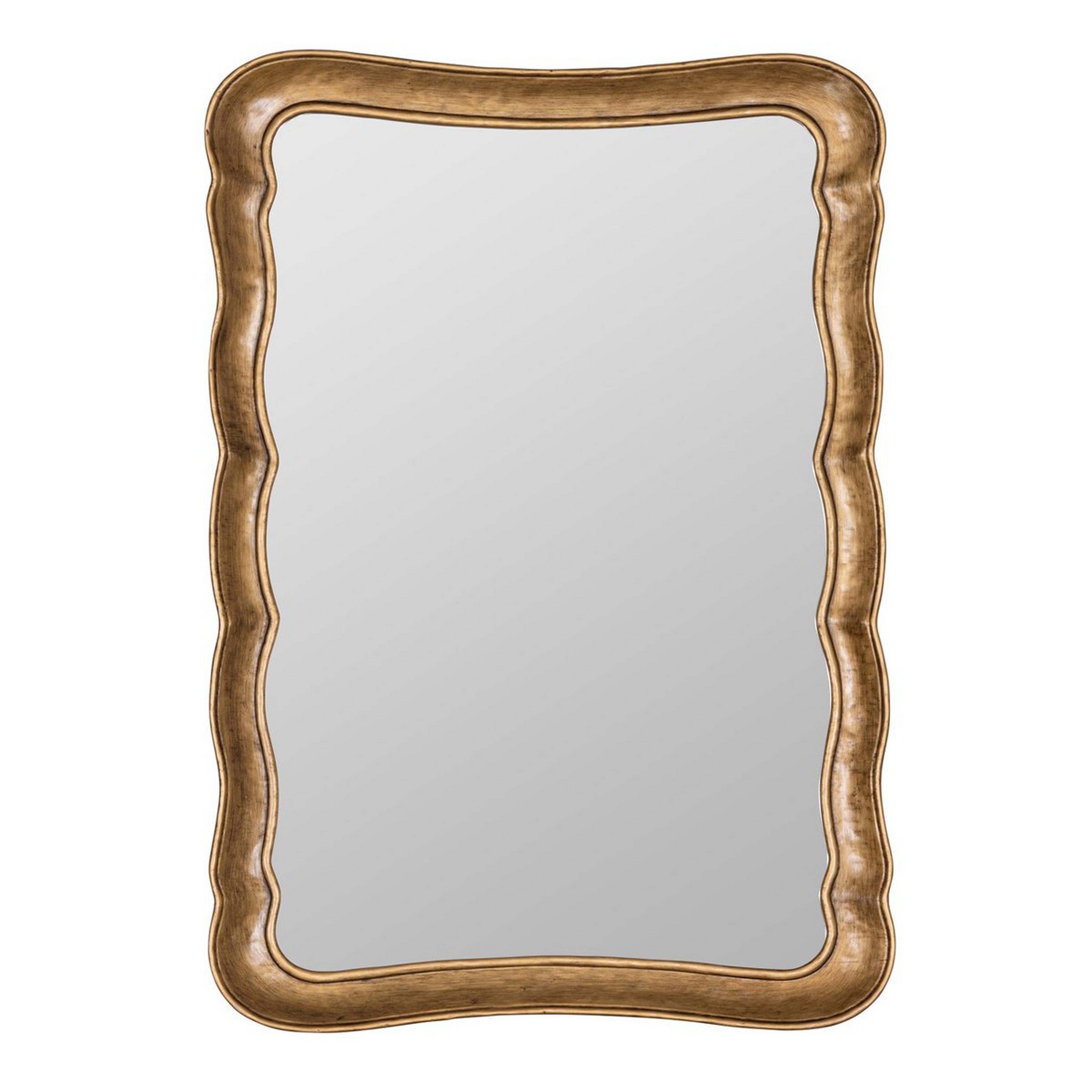 A Gonzalez Mirror with Gold color
