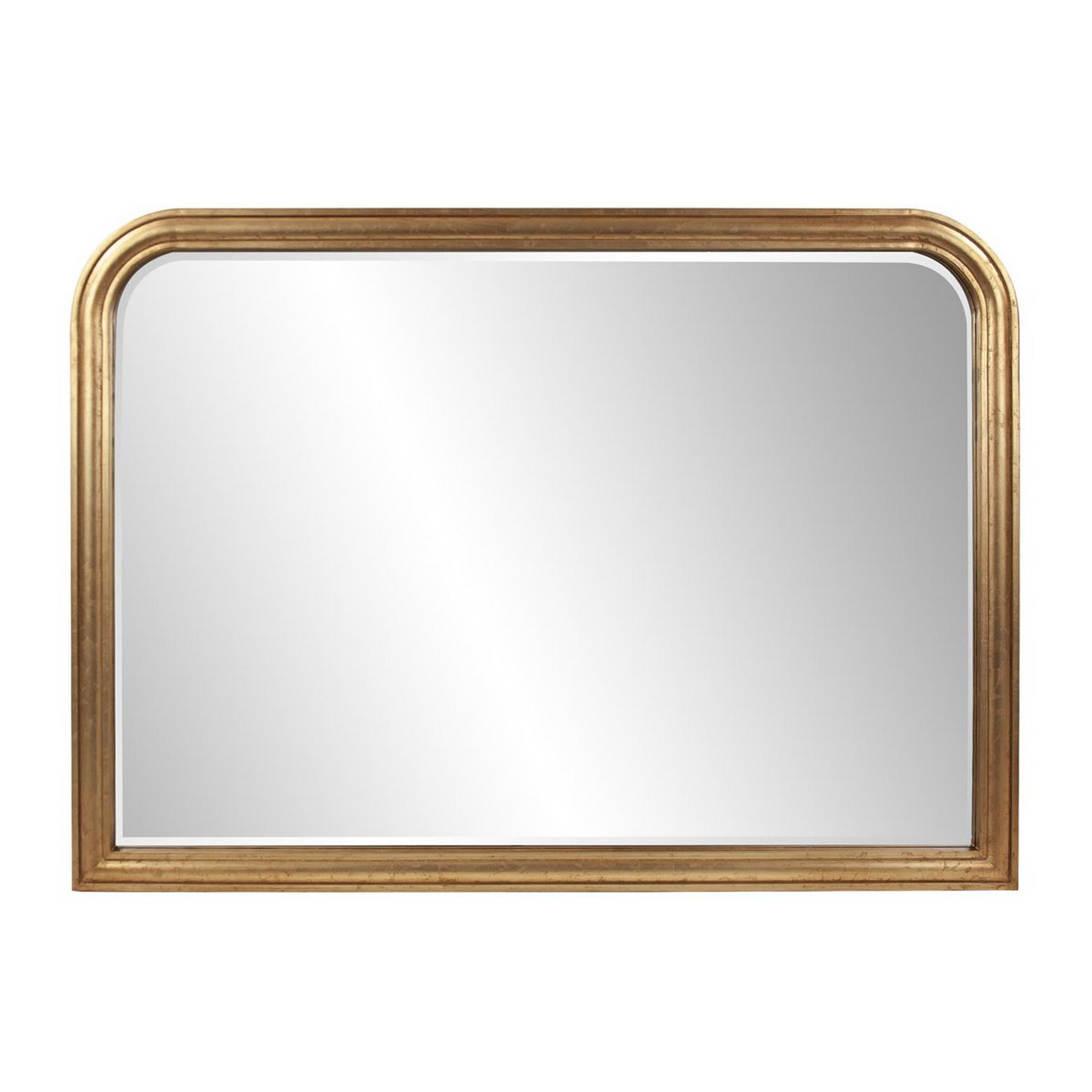 A Flavius Mirror with Gold Leaf color