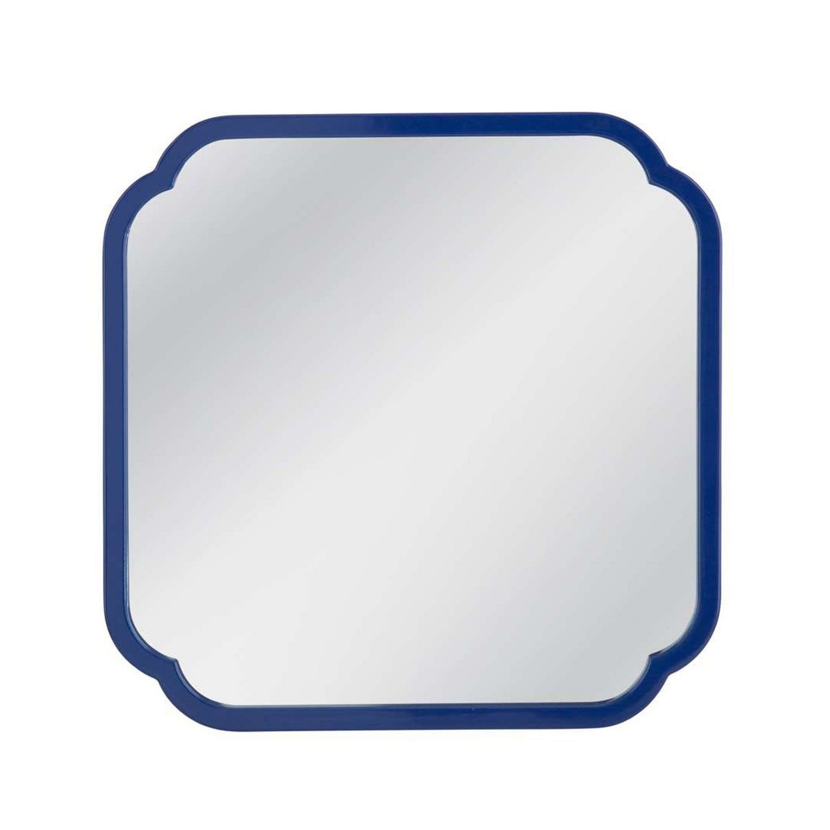 A Cathy Mirror with Navy Blue color