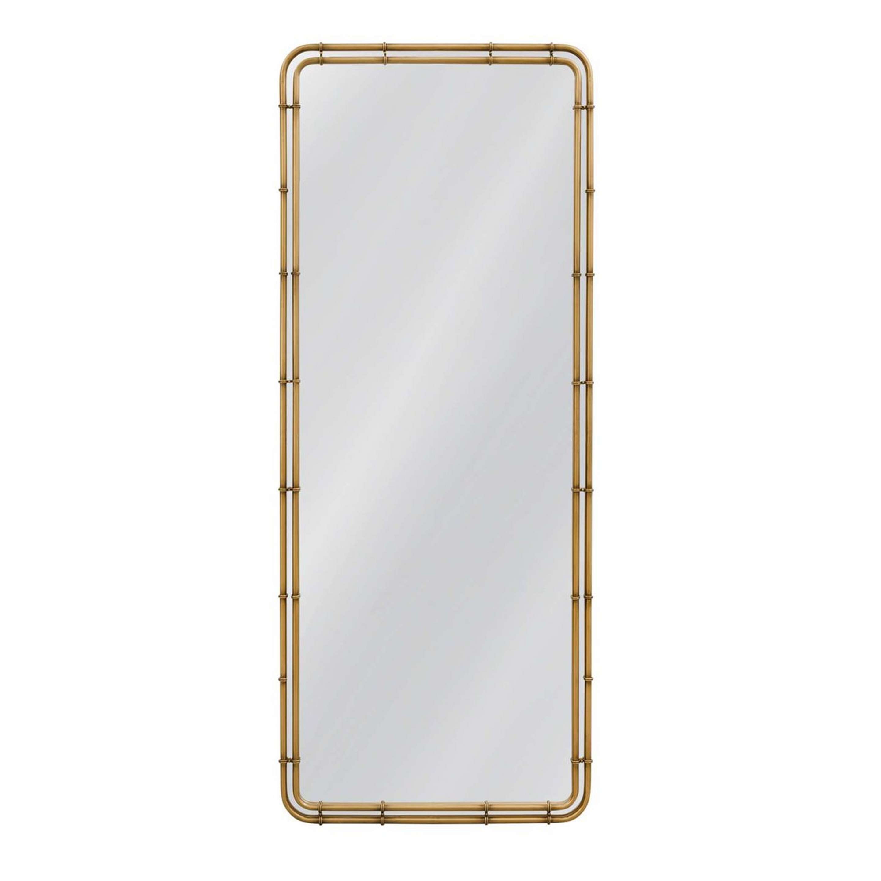 A Salix Mirror with Gold color