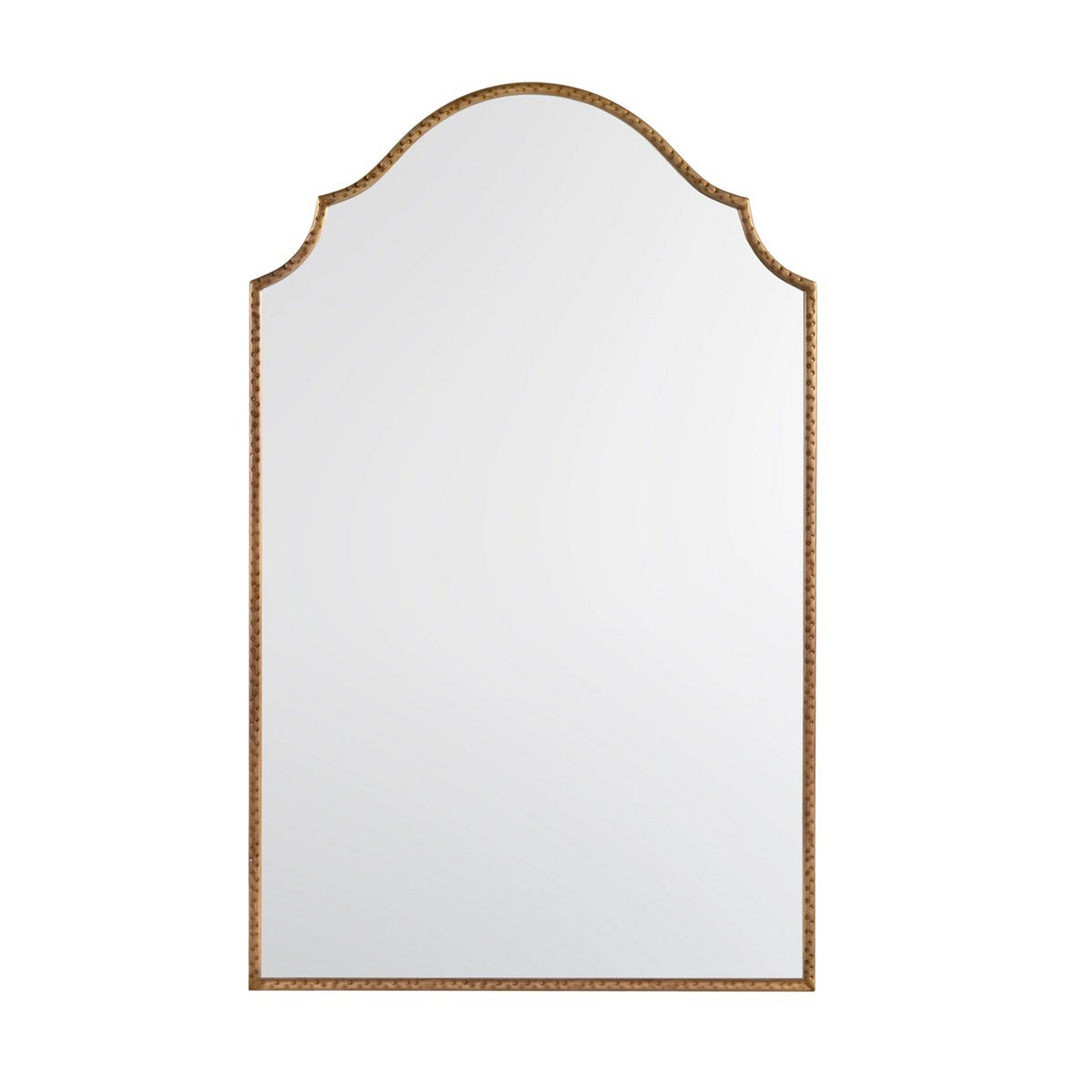 A Donovan Mirror with Gold color