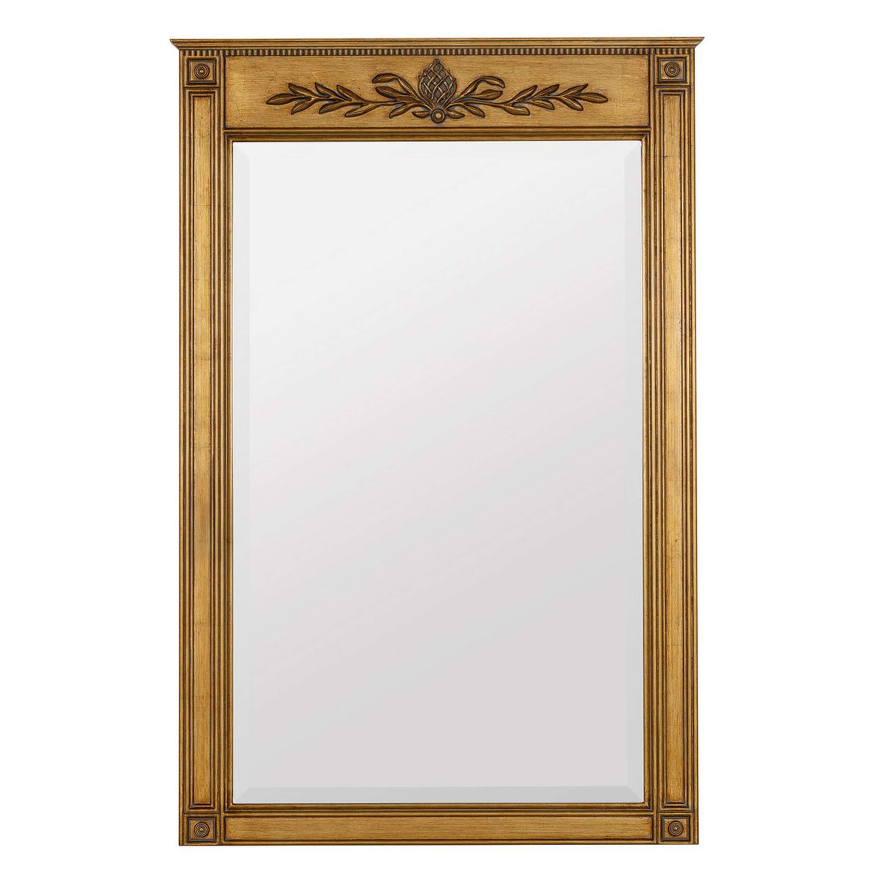 A Wallace Mirror with Gold color