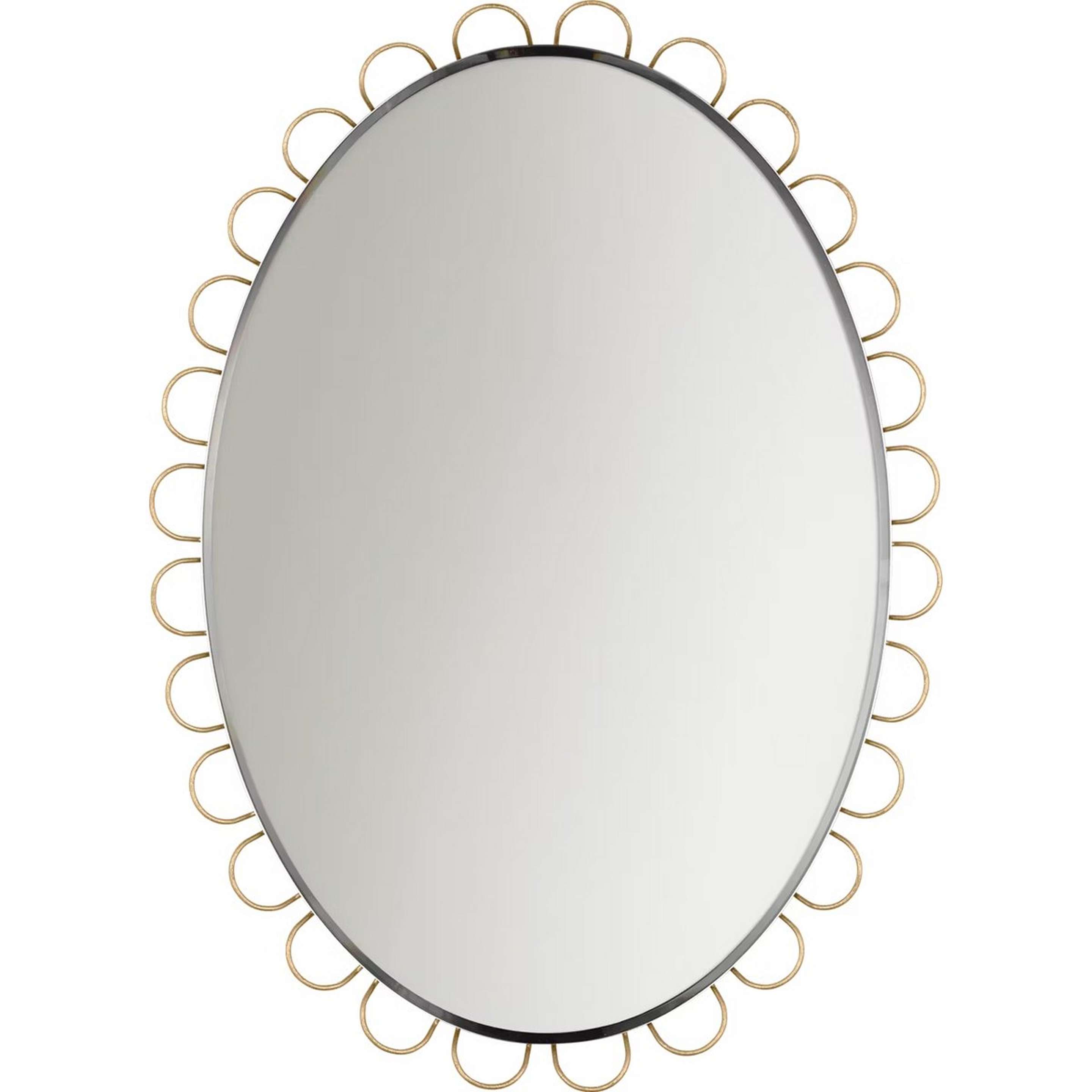 A kate spade new york Tirreno Mirror - 24" x 31" with Gold Leaf color