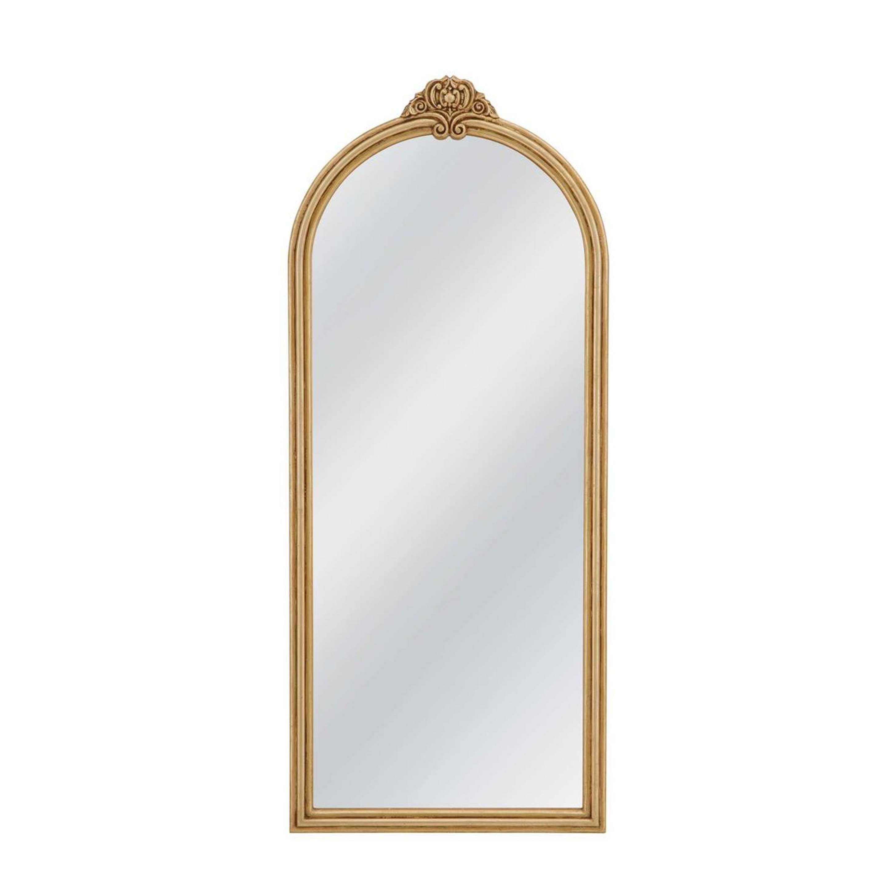 A Catalina Full Length Mirror with Antique Gold color