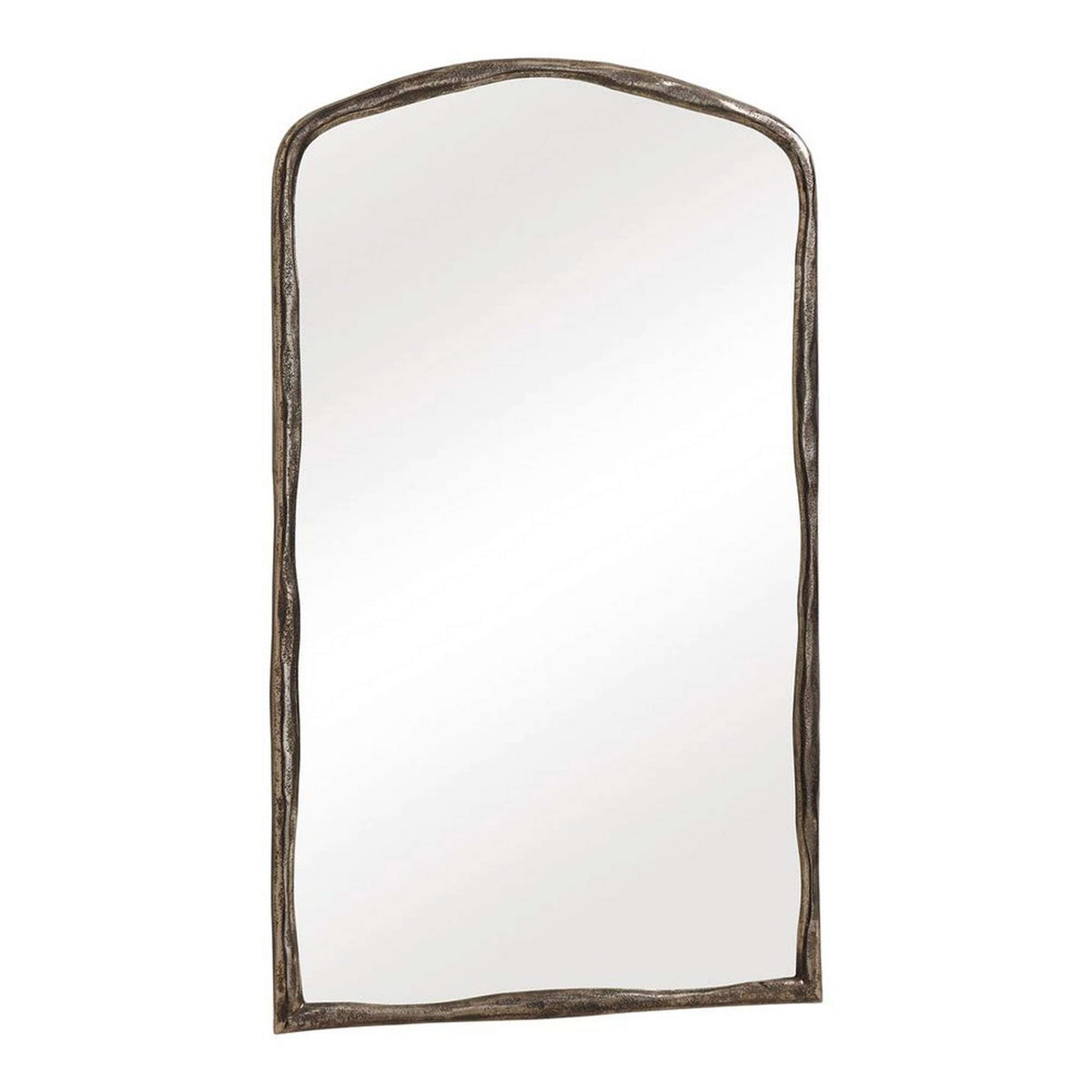 A Herculano Mirror with Antique Nickel color