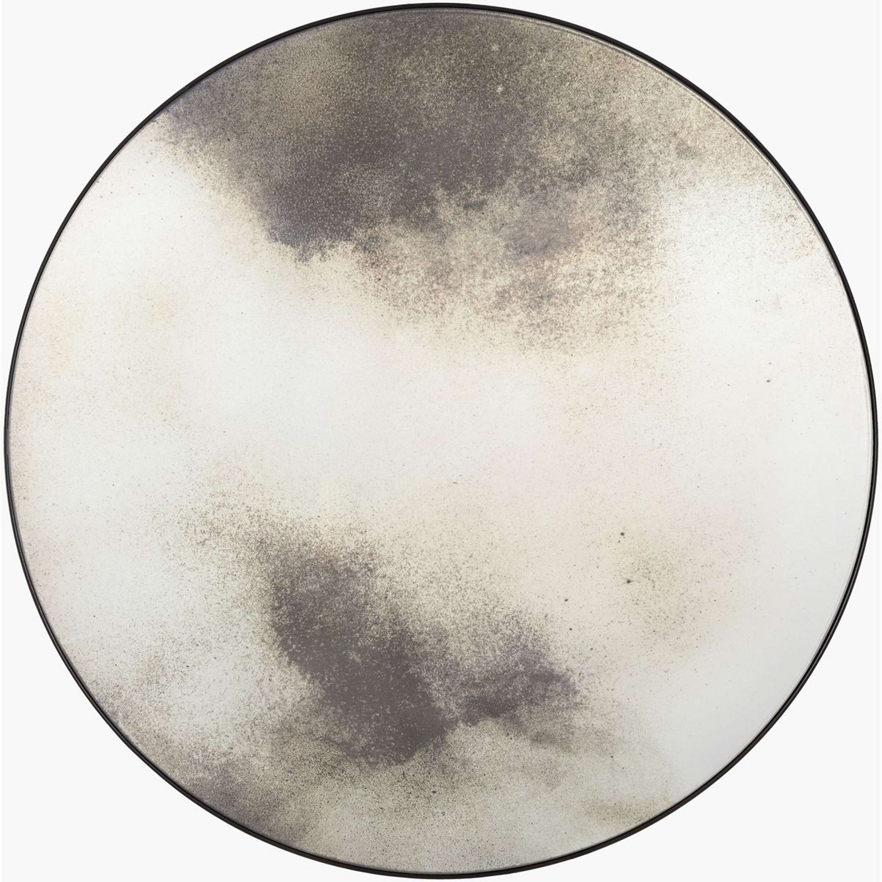 A Moonshadow Mirror with Matte Black color