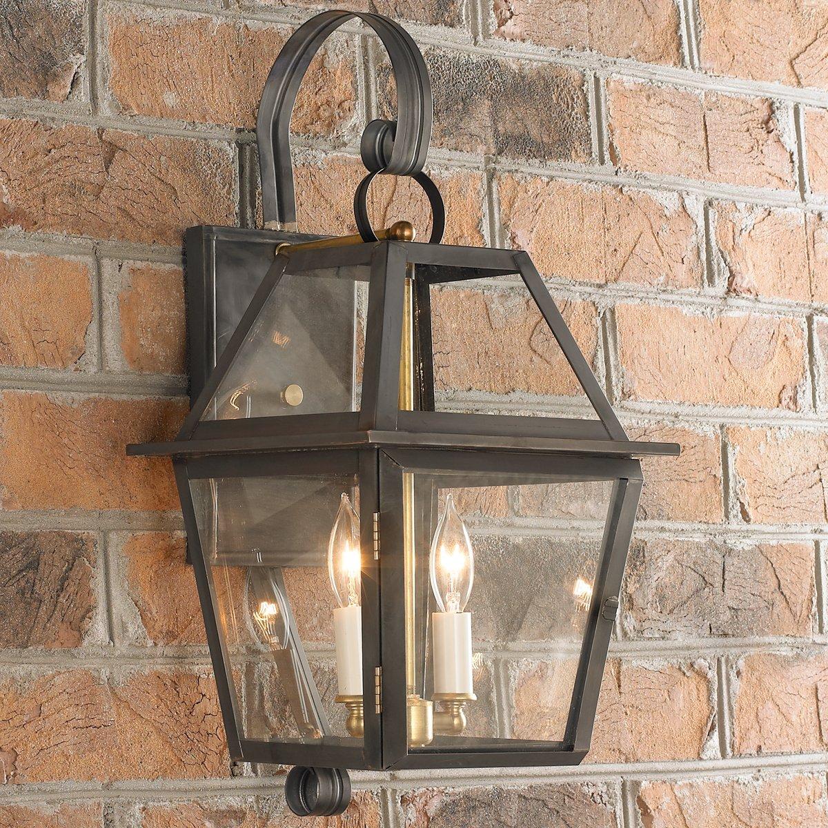 Colonial Metalcrafts Richmond Outdoor Sconce - Small | Shades of Light