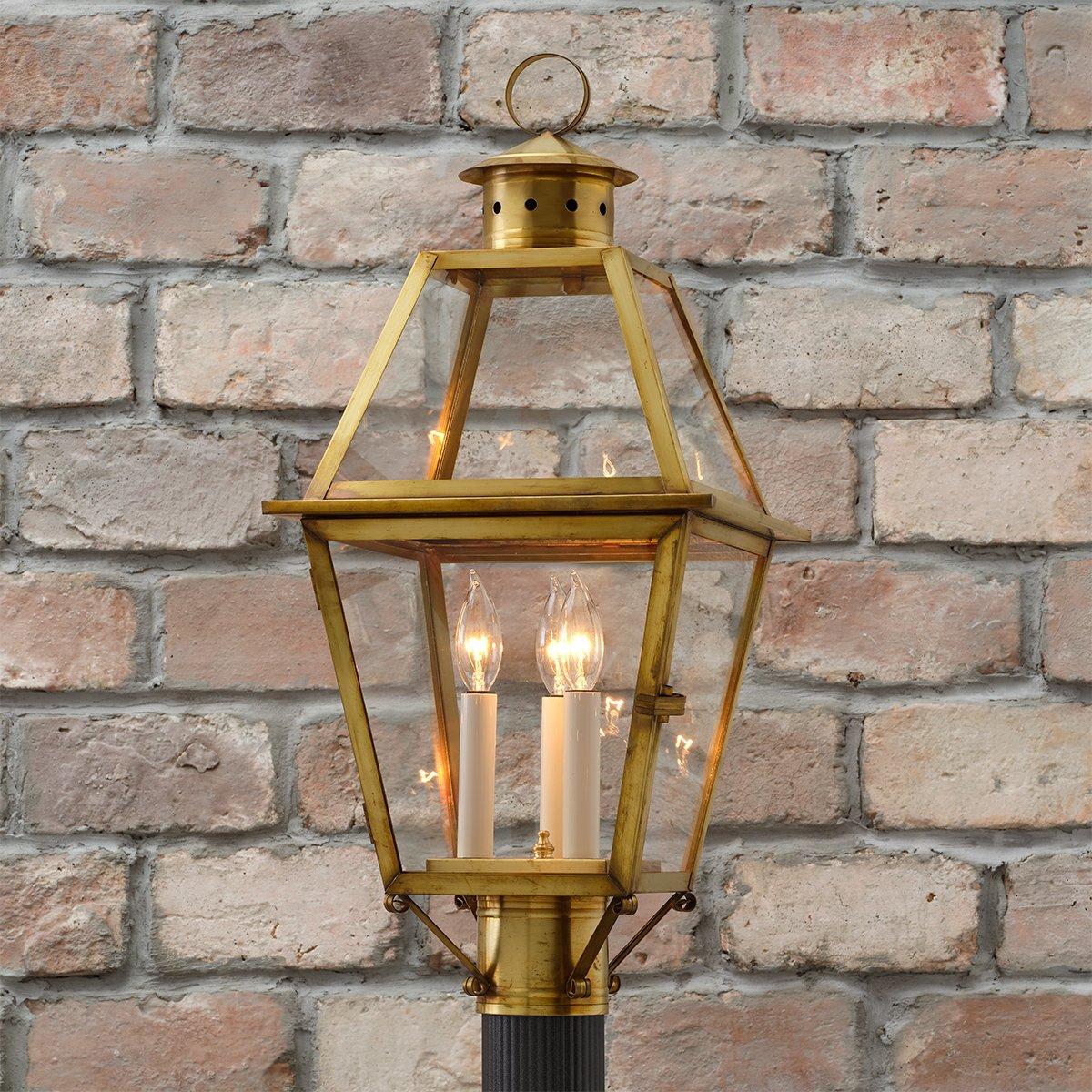 Colonial Metalcrafts Richmond Outdoor Post Light | Shades of Light