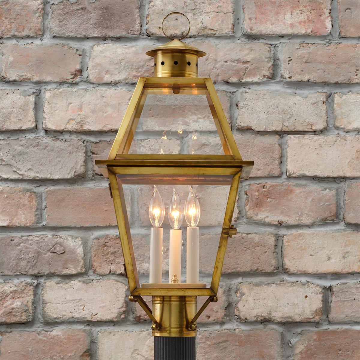 Colonial Metalcrafts Richmond Outdoor Post Light | Shades of Light