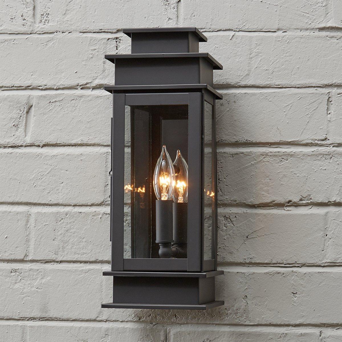 Rectangular Step Outdoor Sconce - Small