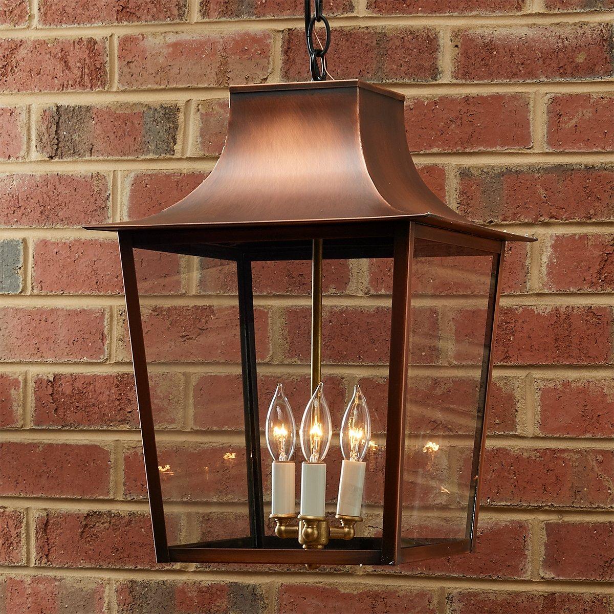 □ライド・オン・キャメル□１９０６年〜２５年・英国輸出□１３cm◇コバルト◇ Colonial Metalcrafts Georgian Outdoor Lantern - Large | Shades of