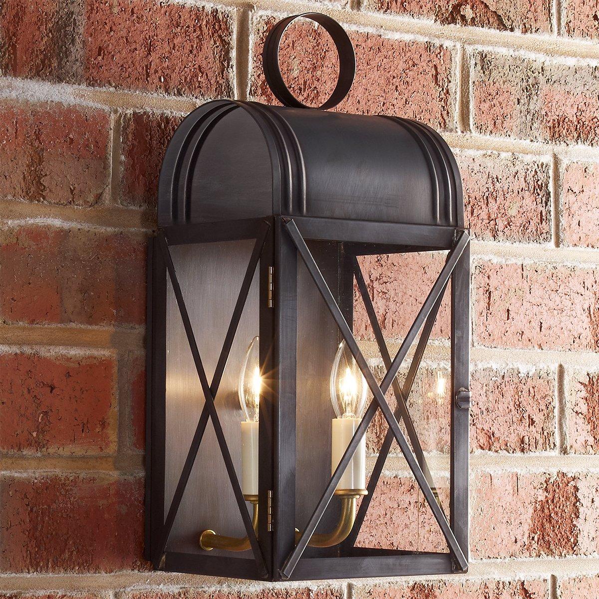 Arched Jailer Outdoor Sconce