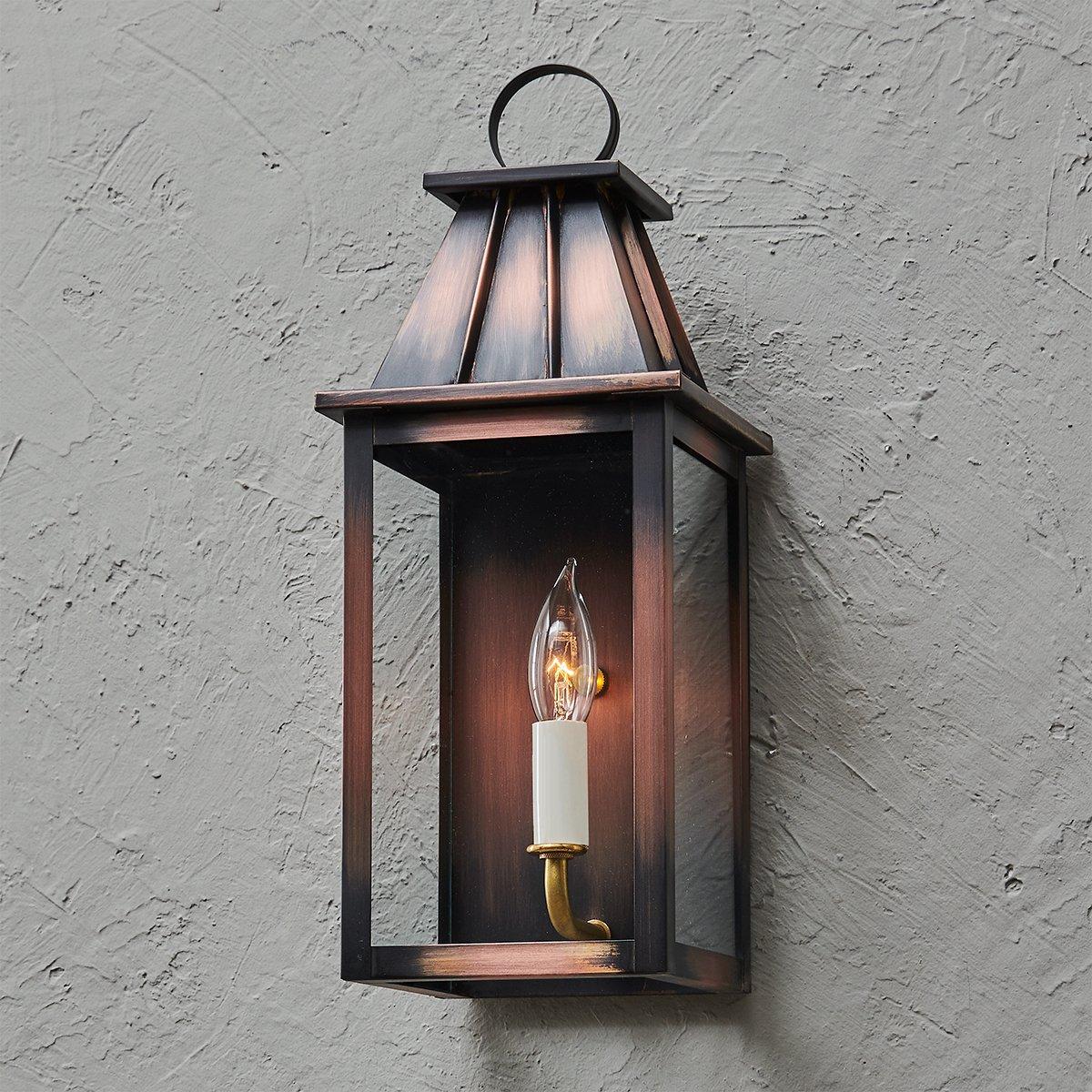 Colonial Metalcrafts Mansard Outdoor Sconce - Large | Shades of Light