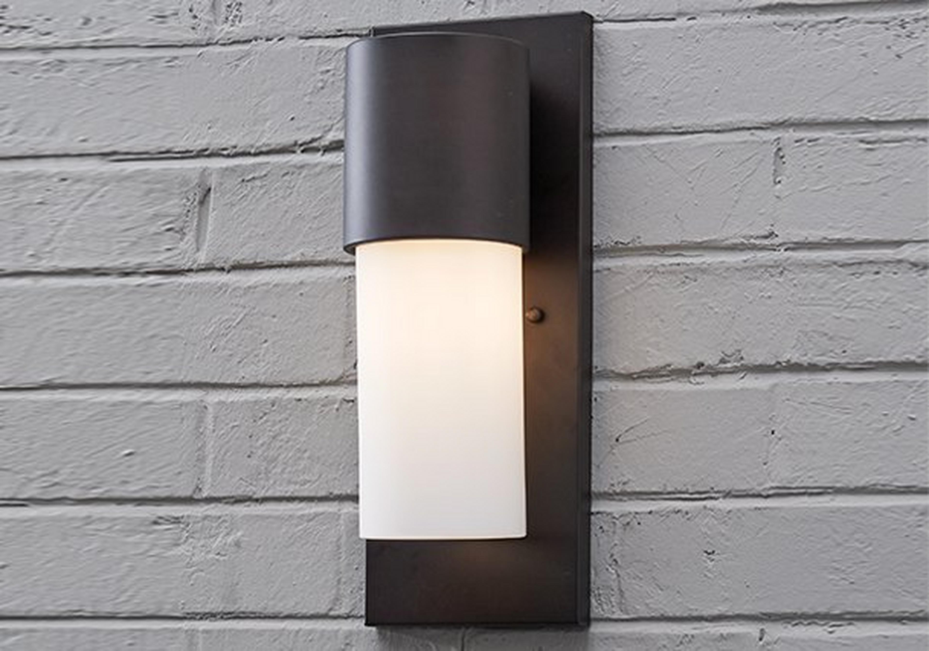 Wright Cylinder Outdoor Sconce