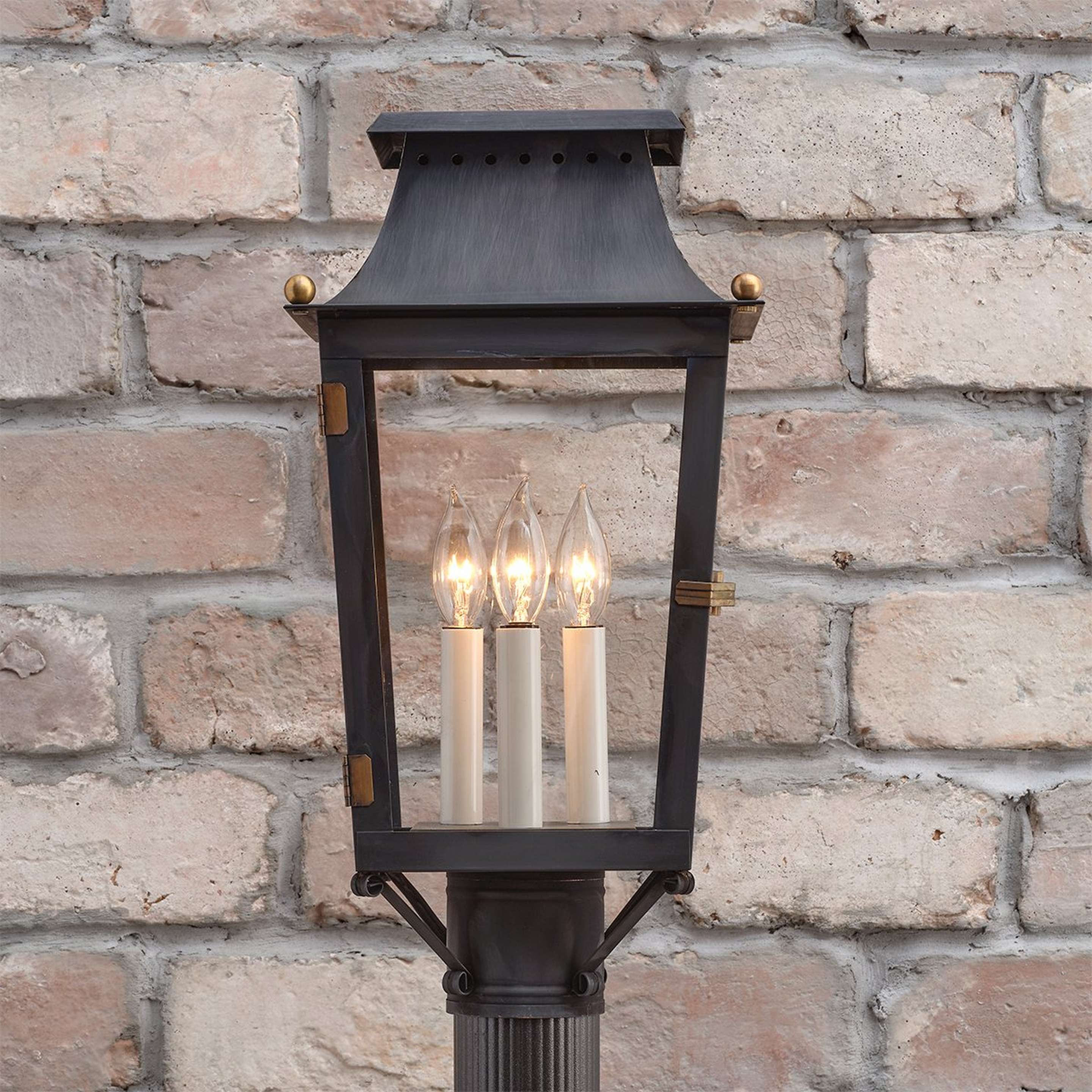 Colonial Metalcrafts Franklin Outdoor Post Light