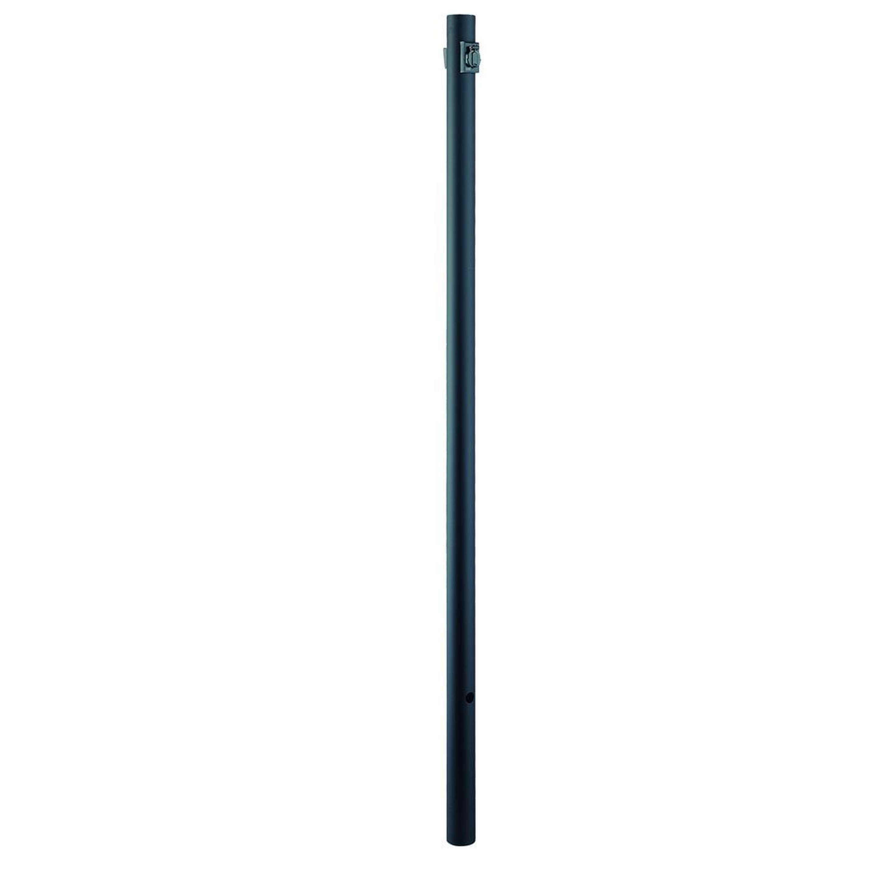 A Photocell Outdoor Post with Black color