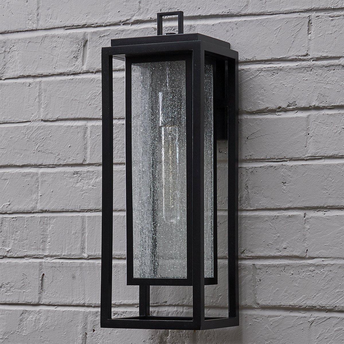 Frame Squared Outdoor Sconce - Large | Shades of Light