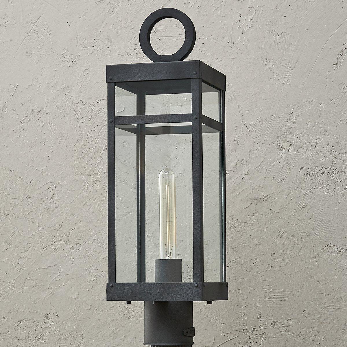 Vintage Suspended Pane Outdoor Sconce - Small | Shades of Light