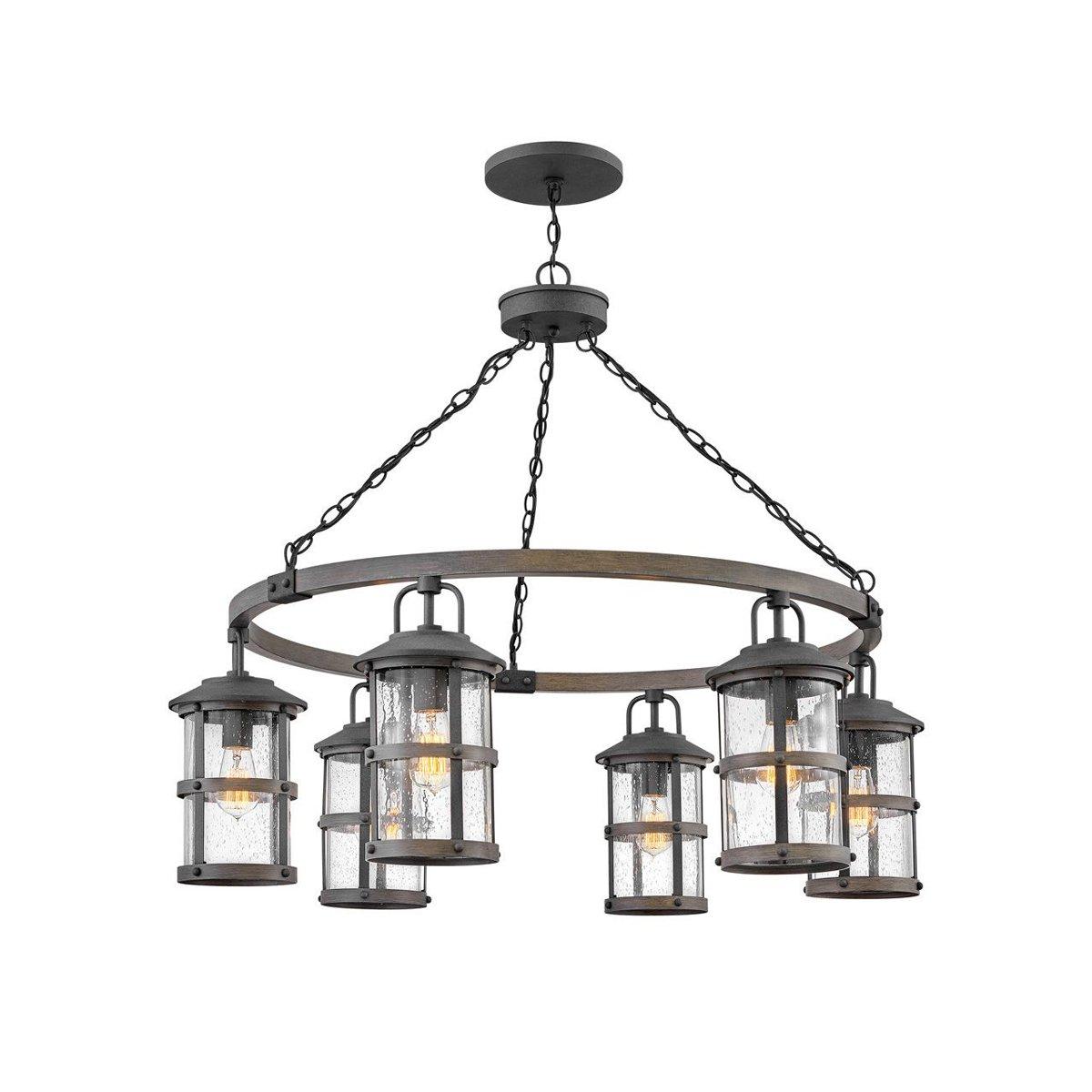 Rugged River Outdoor Chandelier