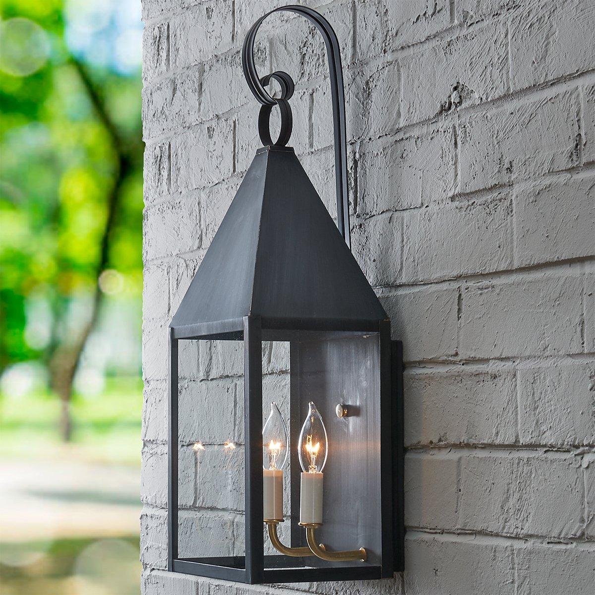 Colonial Metalcrafts Cape Outdoor Sconce - Large | Shades of Light