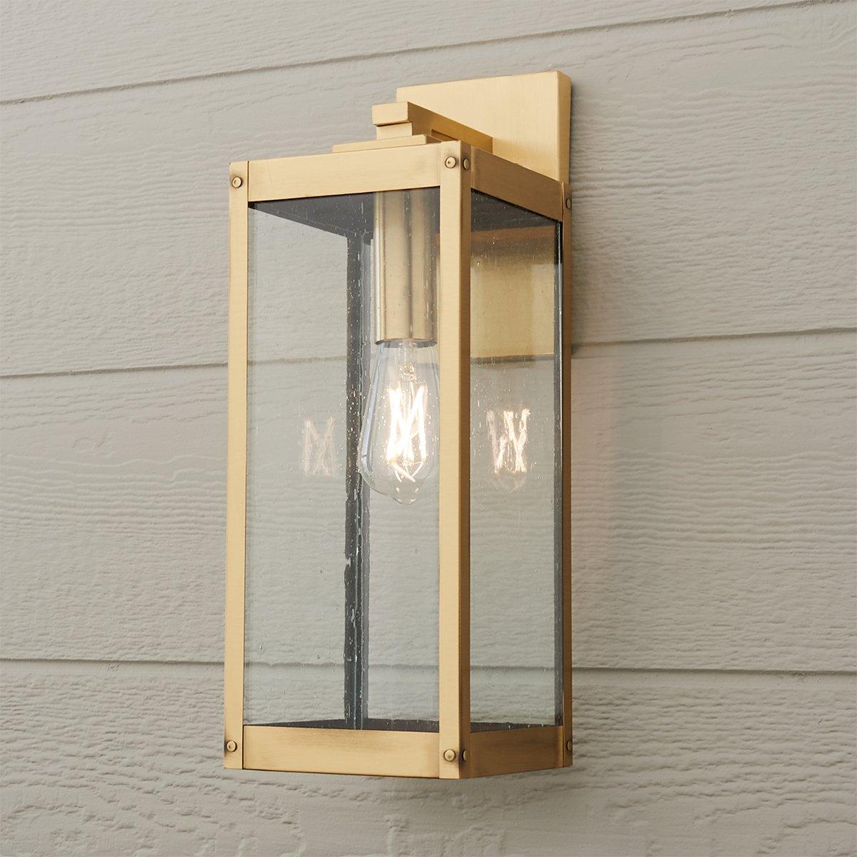 Maddox Seeded Outdoor Sconce - Large