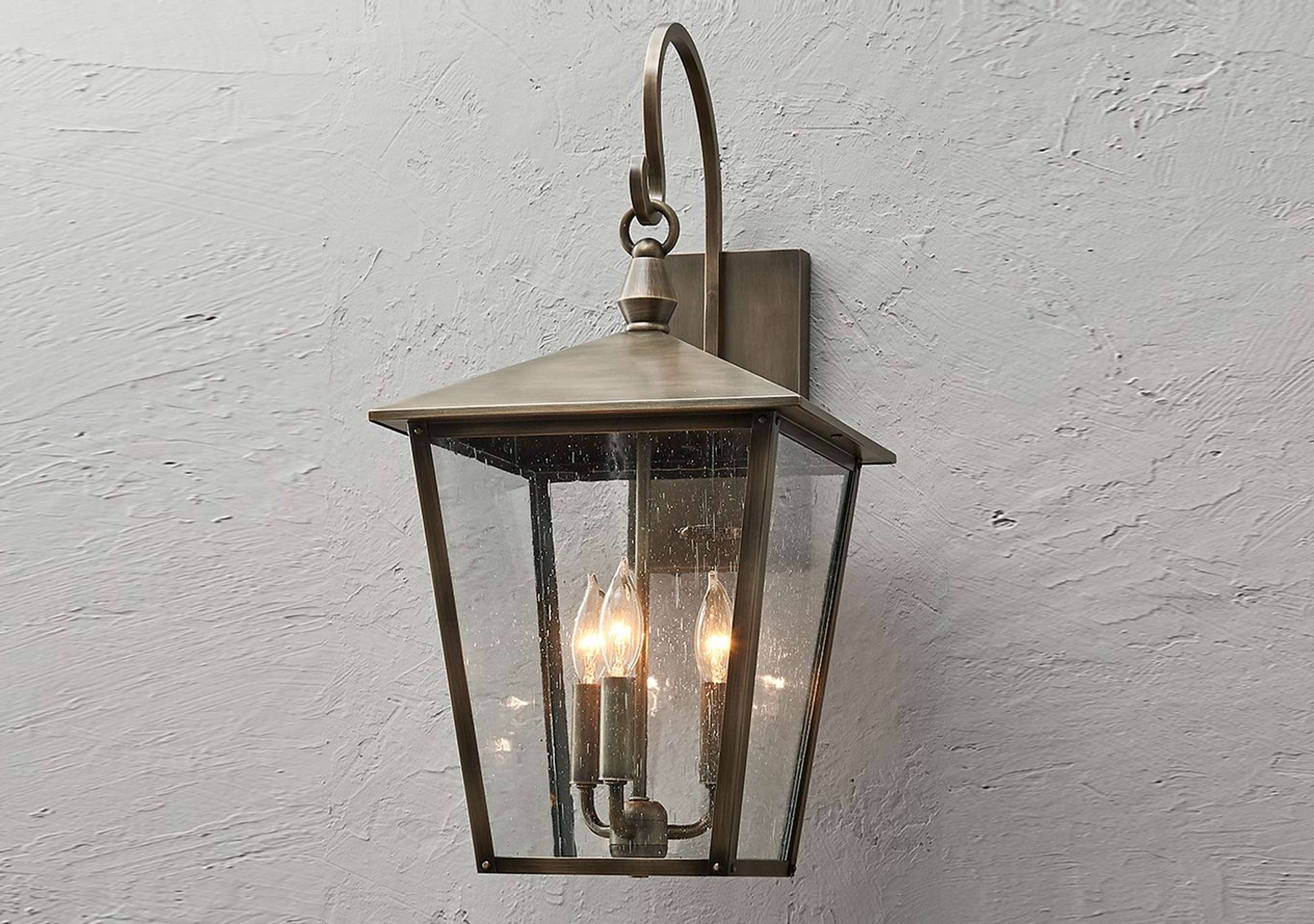 Burnished Bronze Classic Caroline Outdoor Sconce