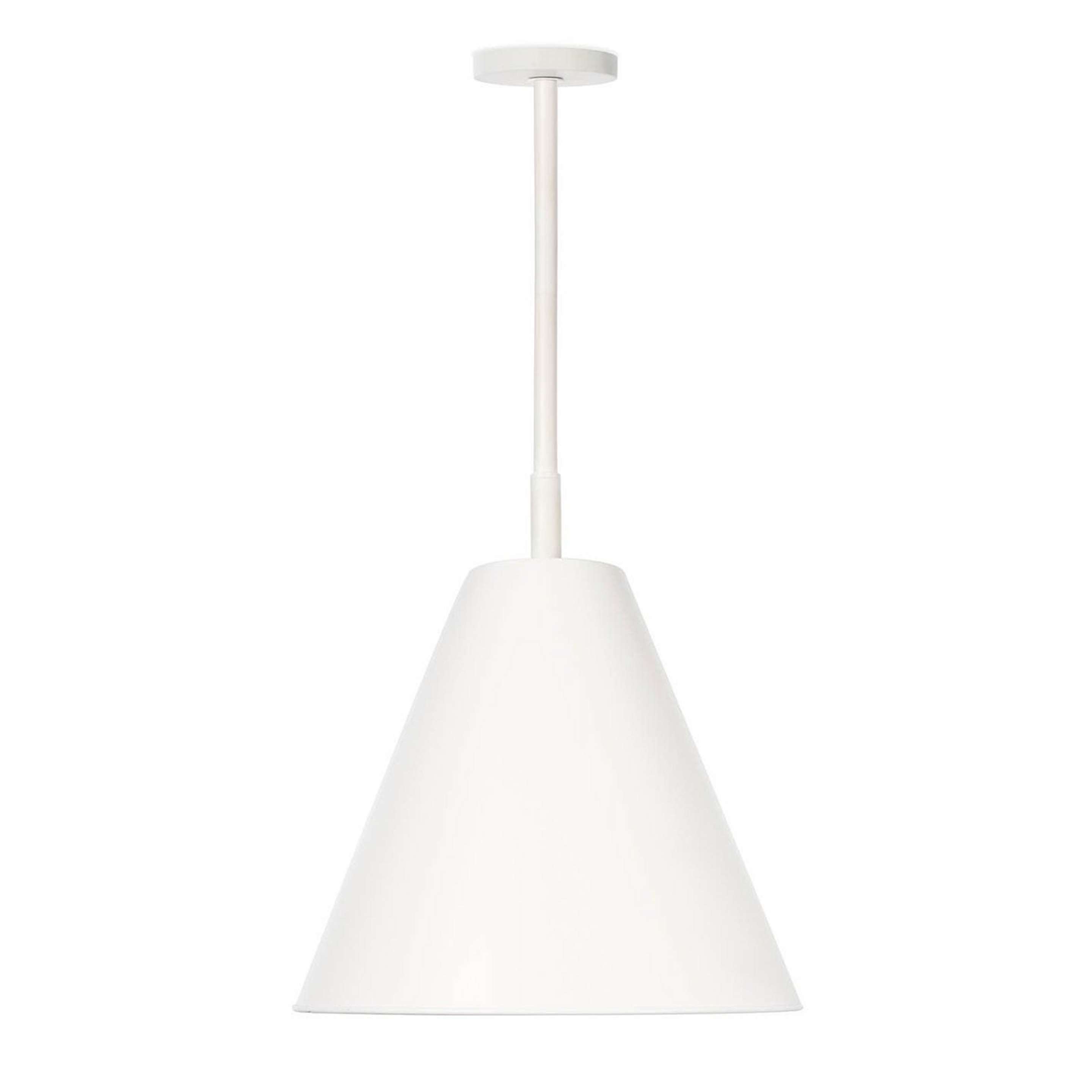 A Teo Indoor/Outdoor Pendant with White color