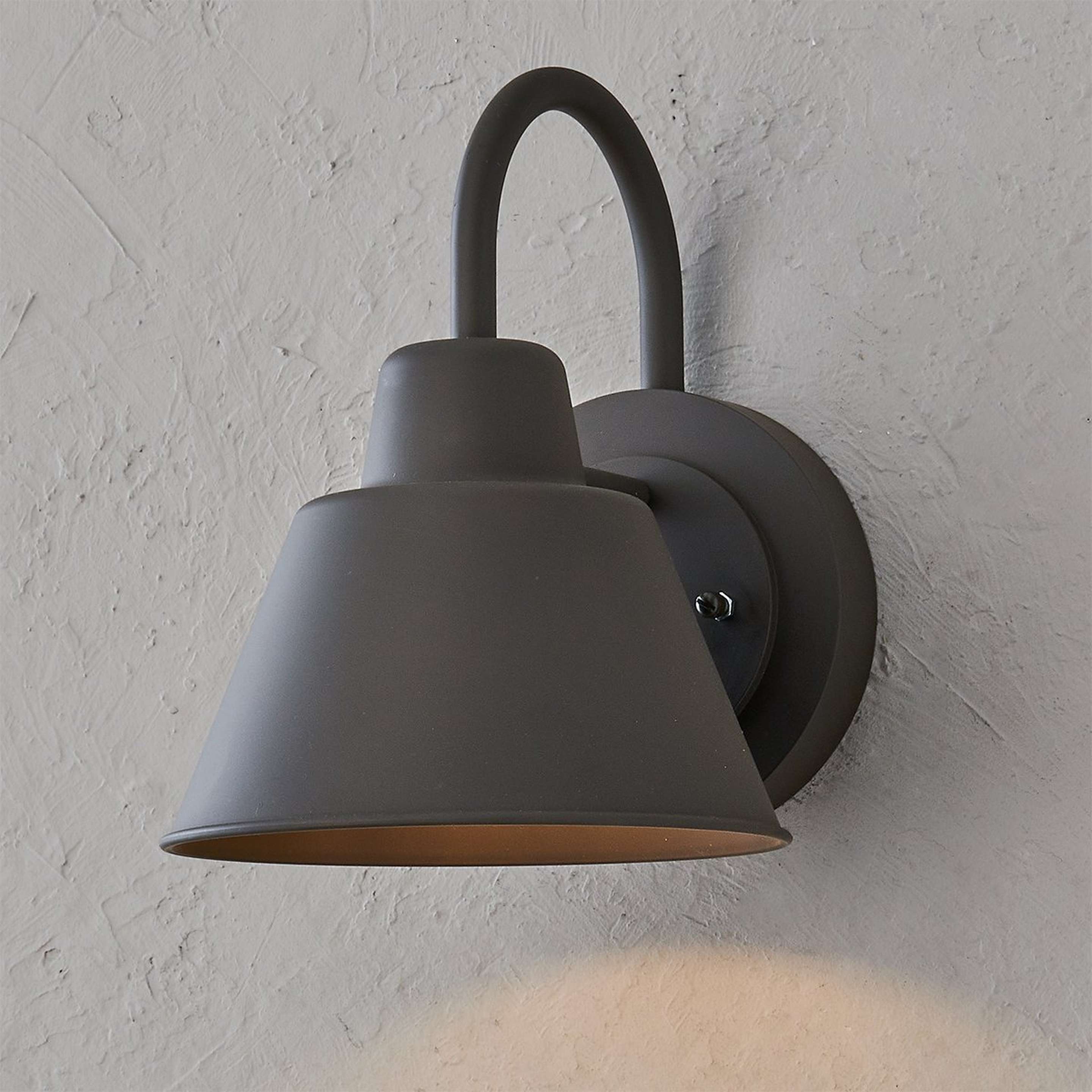A Jennings Outdoor Sconce with Oil Rubbed Bronze color