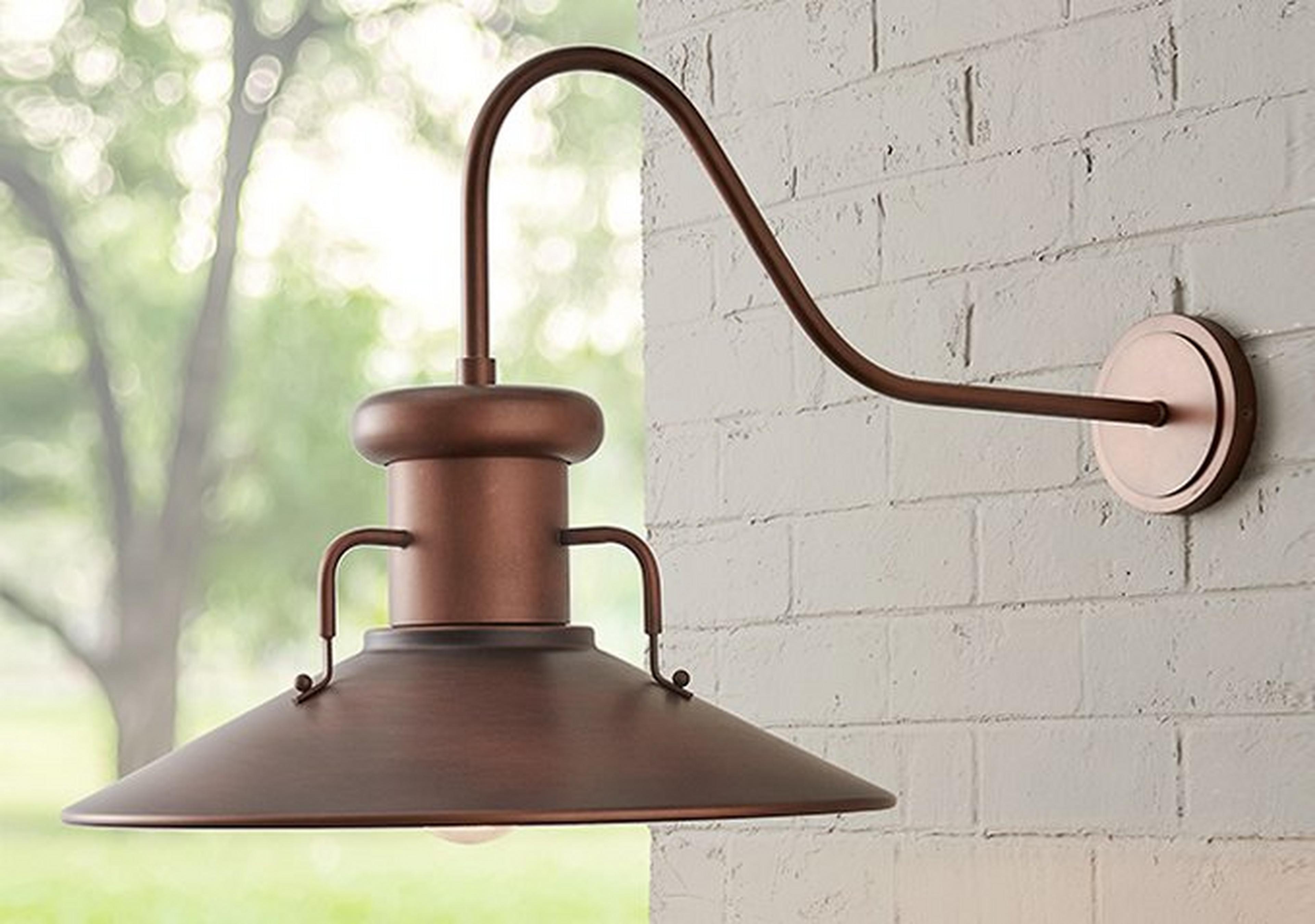 Burnished Copper Erin & Ben Co. Ben's Barn Light