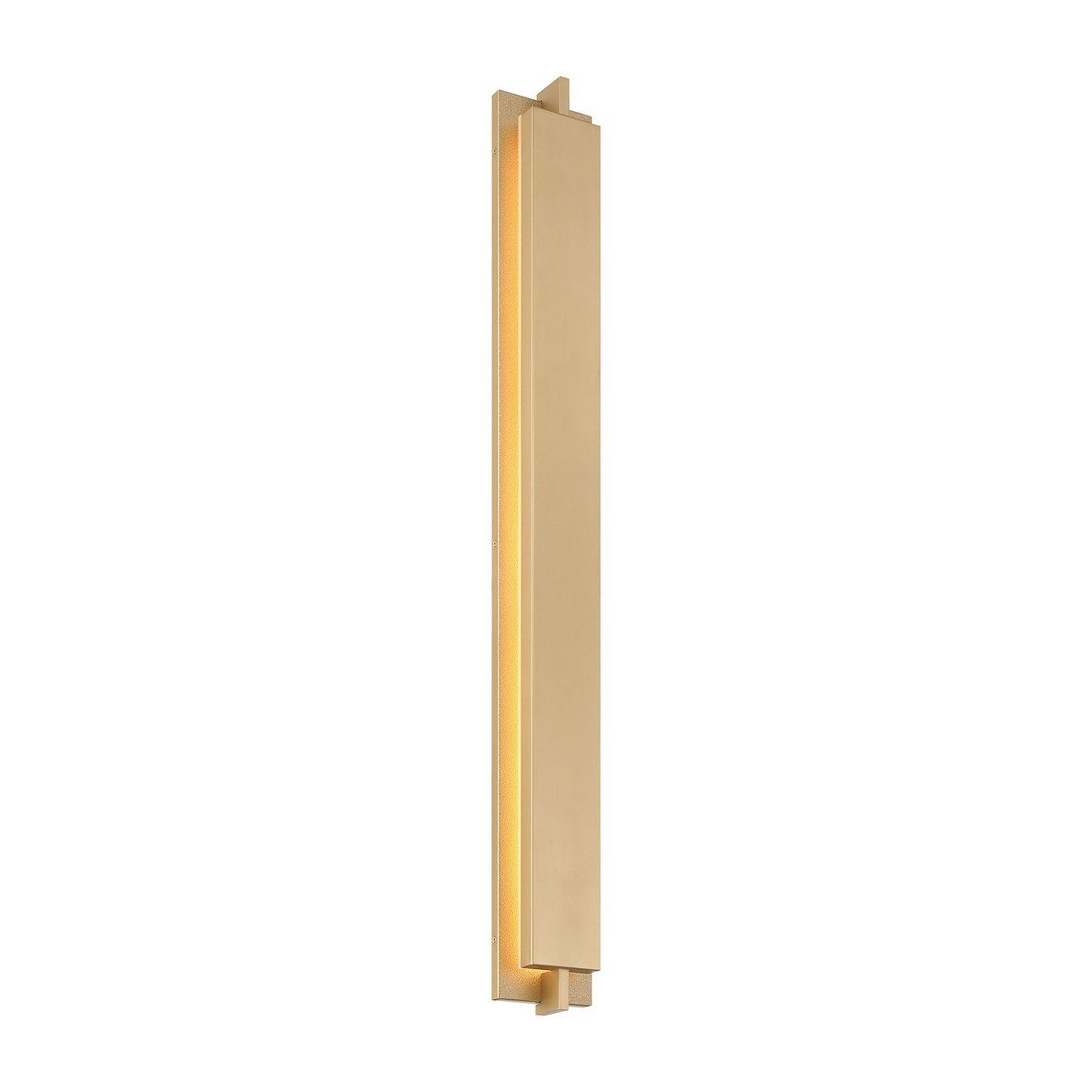 A Martina LED Outdoor Sconce - 46" with Gold color