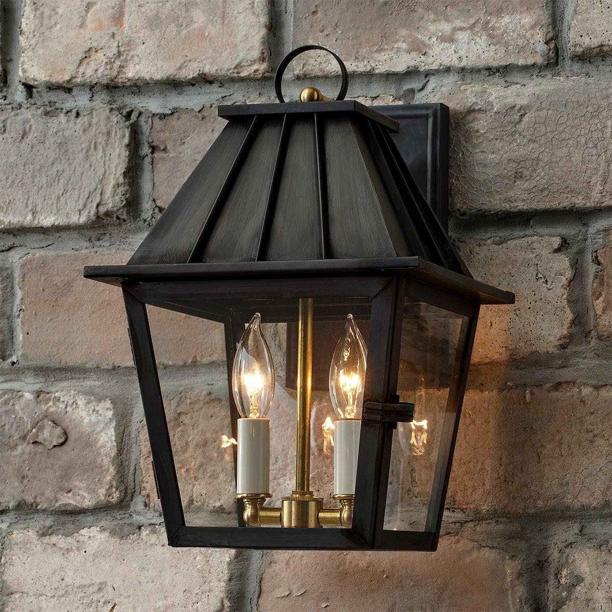 Colonial Metalcrafts Mansard Outdoor Sconce - Large | Shades of Light