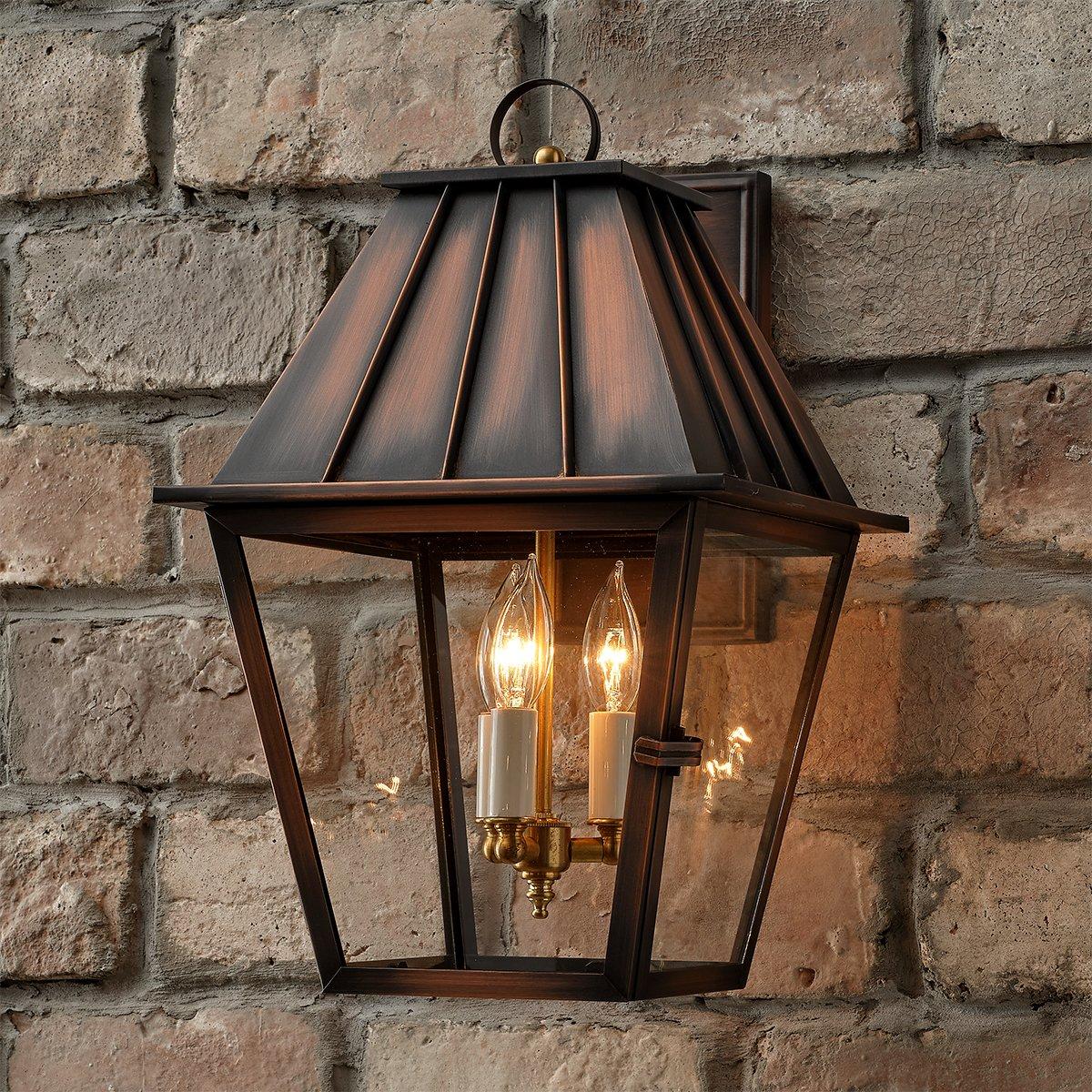 Colonial Metalcrafts Mansard Outdoor Carriage Light - Large