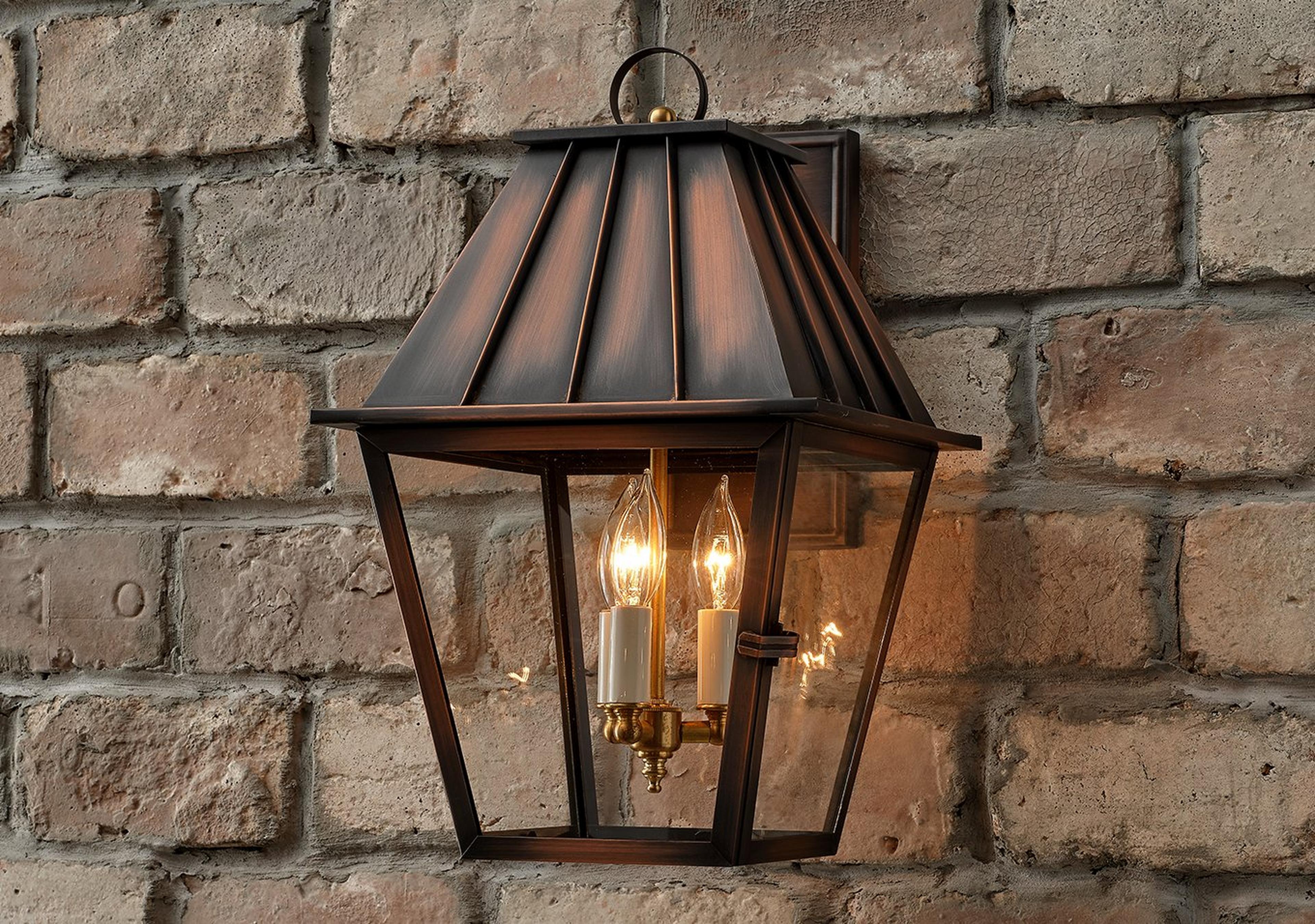 Colonial Metalcrafts Mansard Outdoor Carriage Light